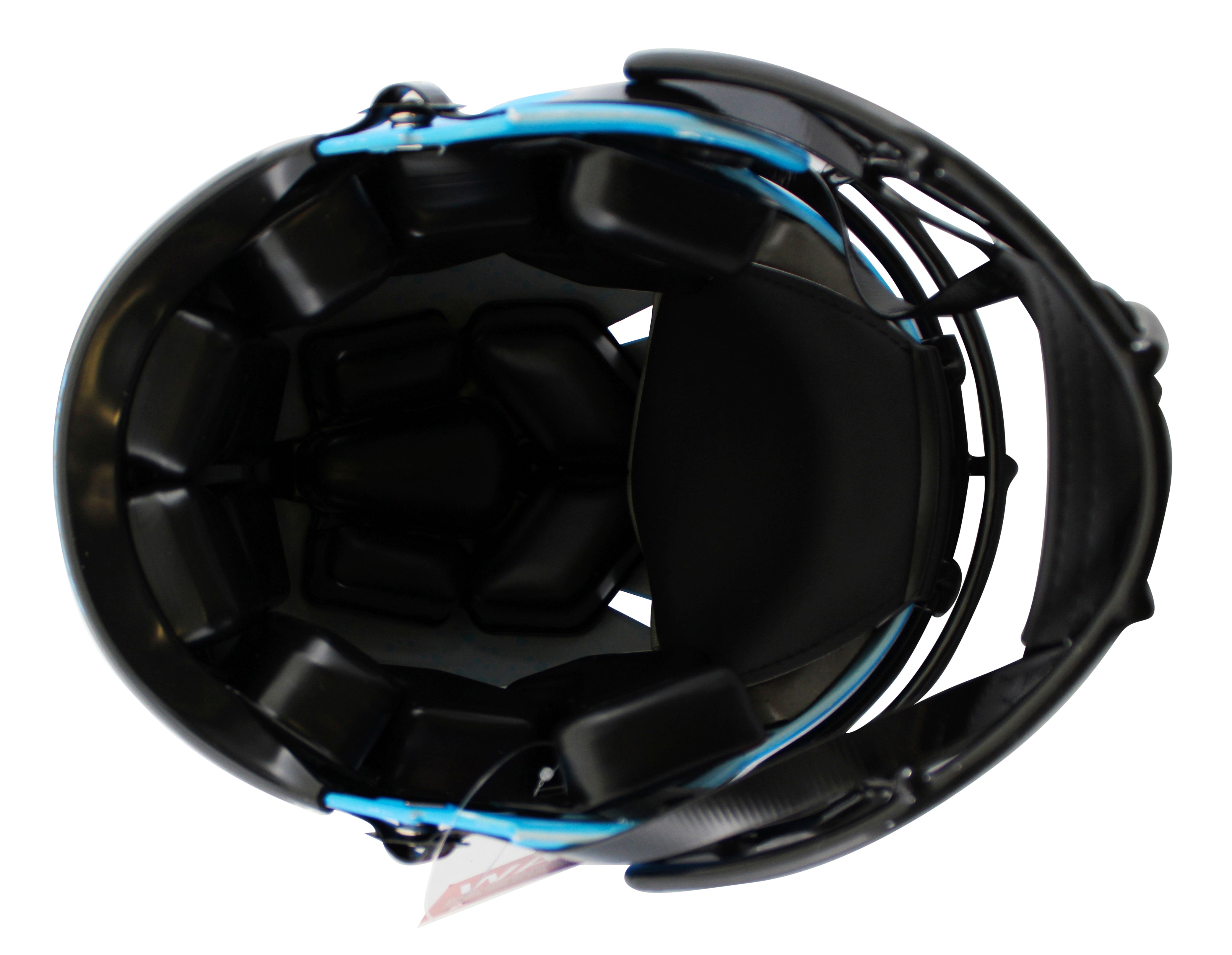 Lions Calvin Johnson Signed Rave Full Size Speed Proline Helmet BAS Witnessed