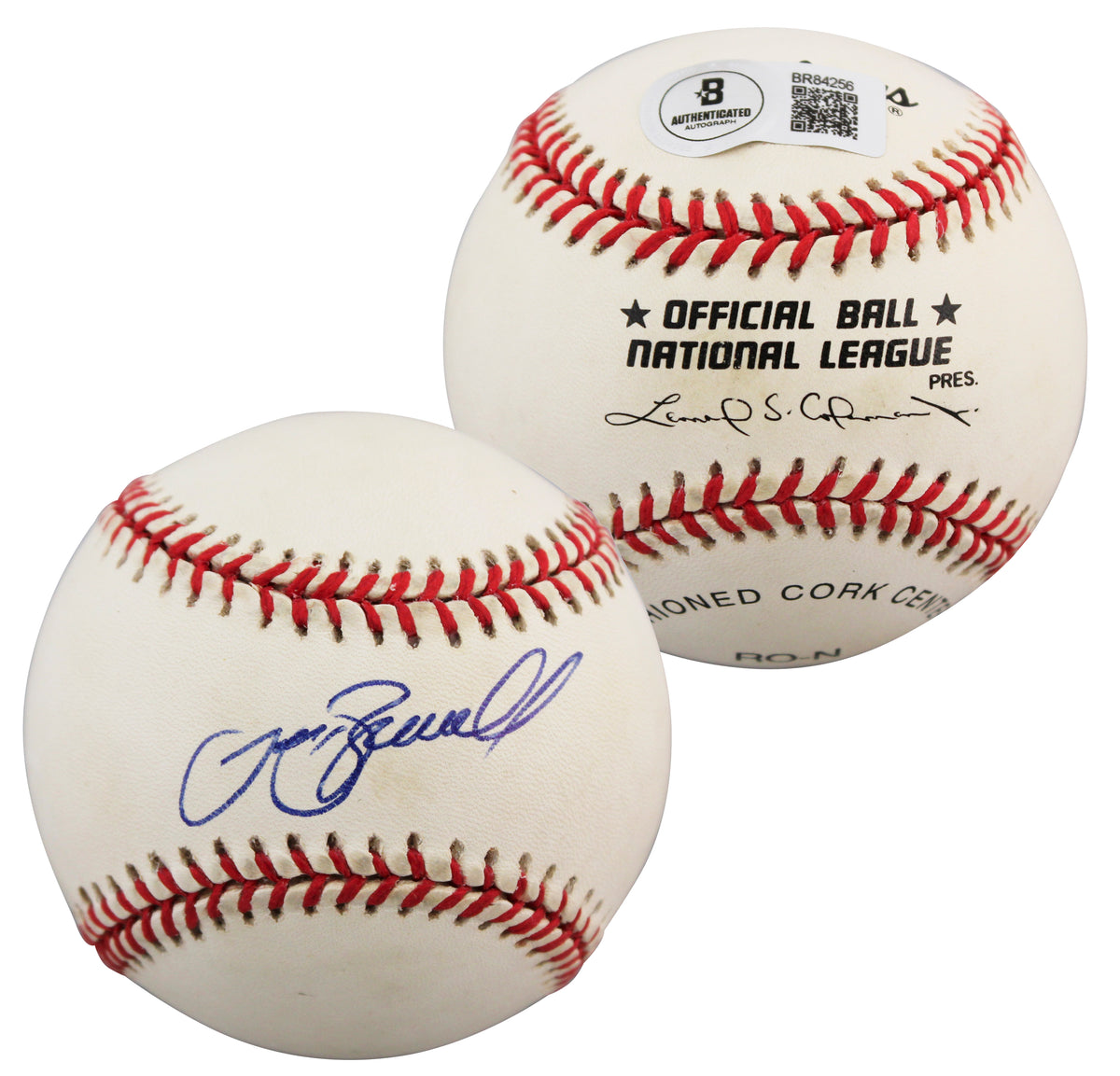 Astros Jeff Bagwell Authentic Signed Coleman Onl Baseball BAS #BR84256