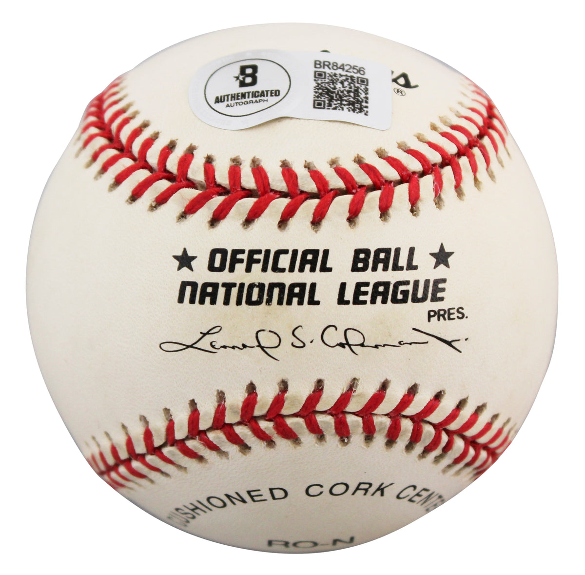 Astros Jeff Bagwell Authentic Signed Coleman Onl Baseball BAS #BR84256