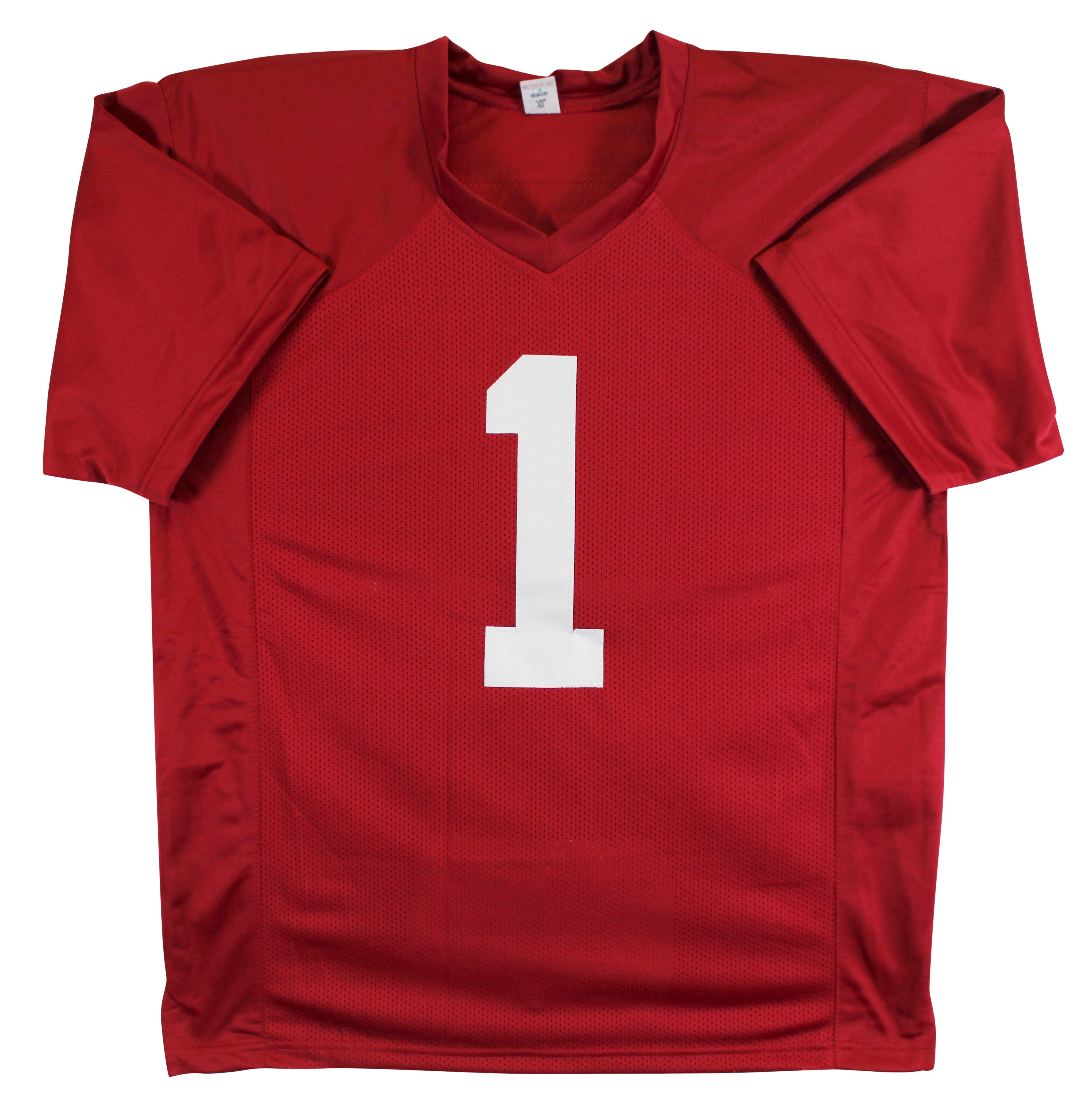 OU Heisman (3) Sims, White & Owens Signed Signed Maroon Pro Style Jersey BAS Wit