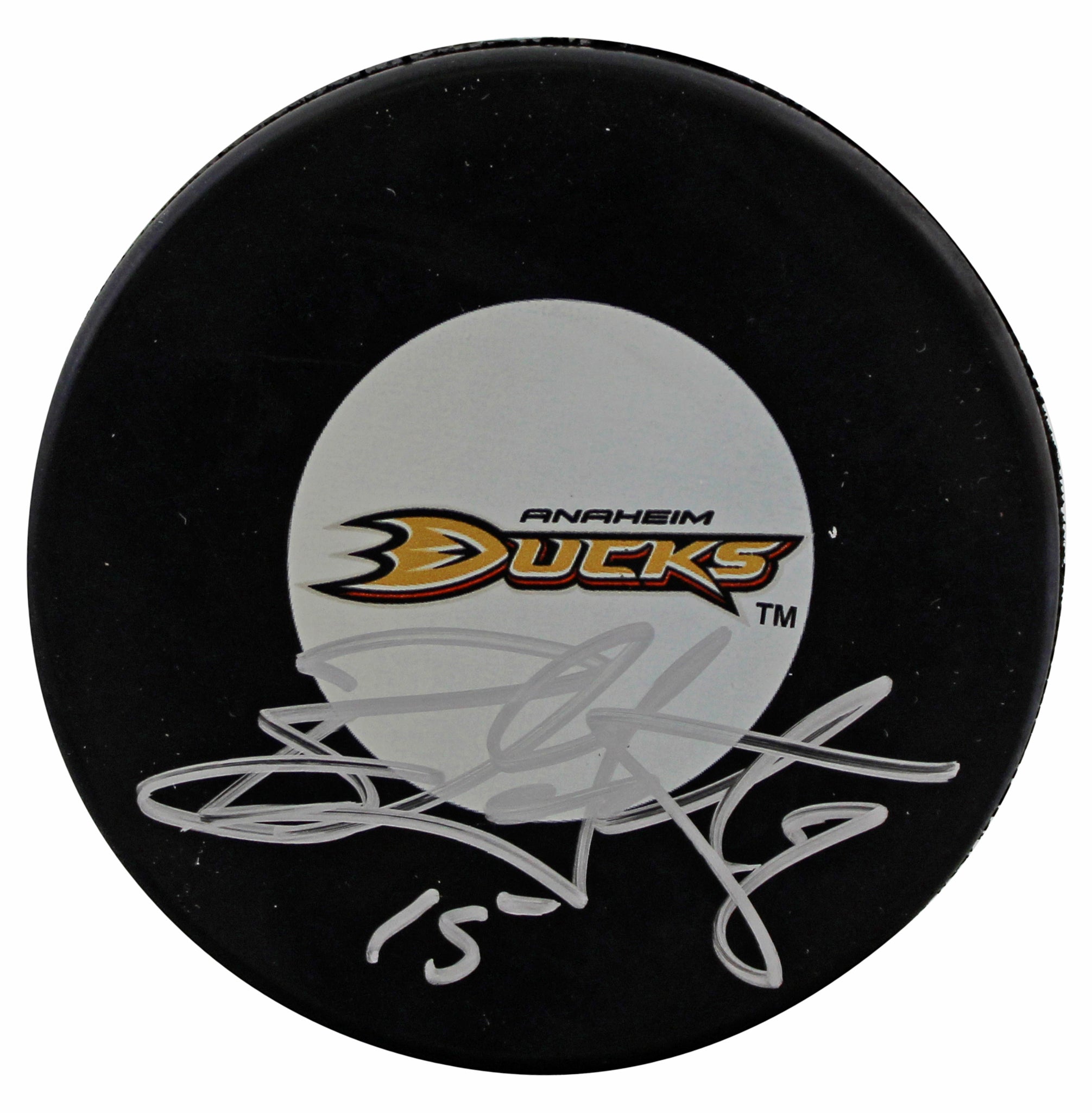 Ducks Ryan Getzlaf Authentic Signed Official NHL Hockey Puck BAS #BR84288