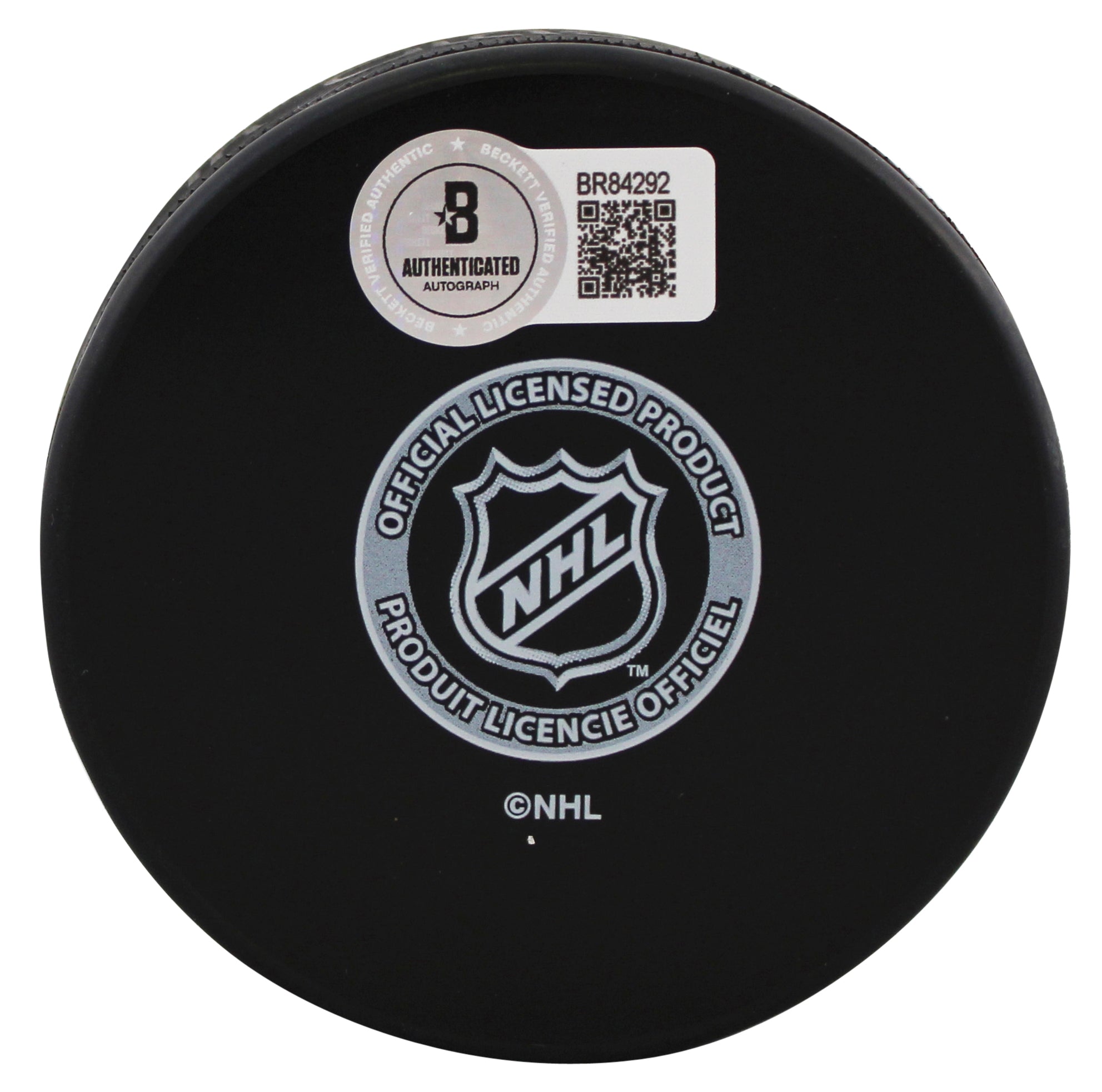 Avalanche Milan Hejduk Authentic Signed Official NHL Hockey Puck BAS #BR84292