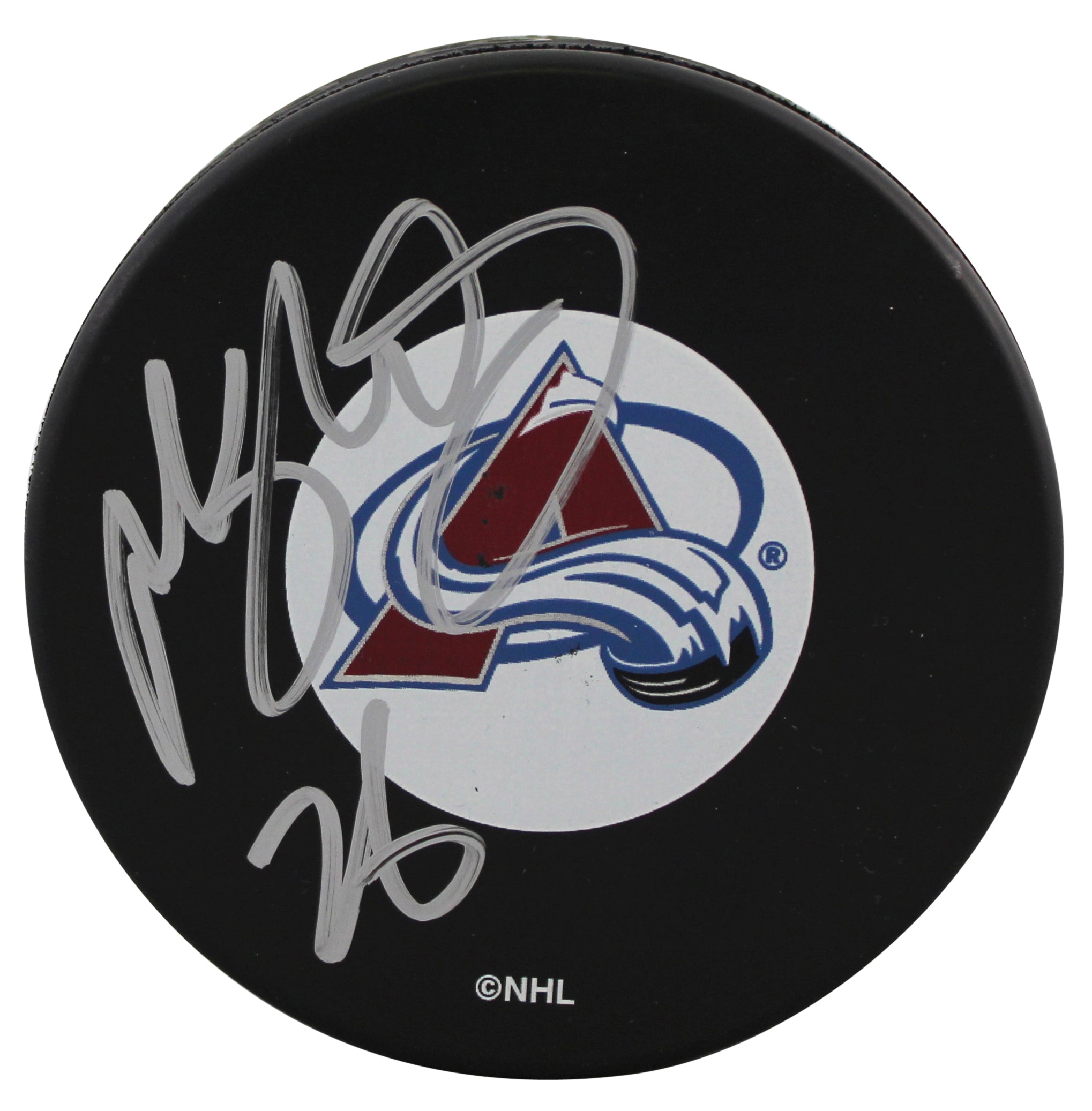 Avalanche Paul Stastny Authentic Signed Official NHL Hockey Puck BAS #BR84289