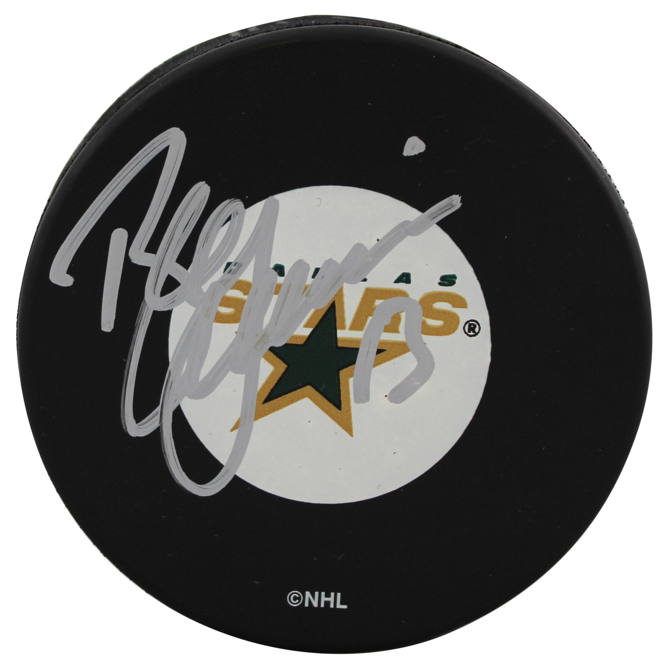 Stars Bill Guerin Authentic Signed Official NHL Hockey Puck BAS #BR84285