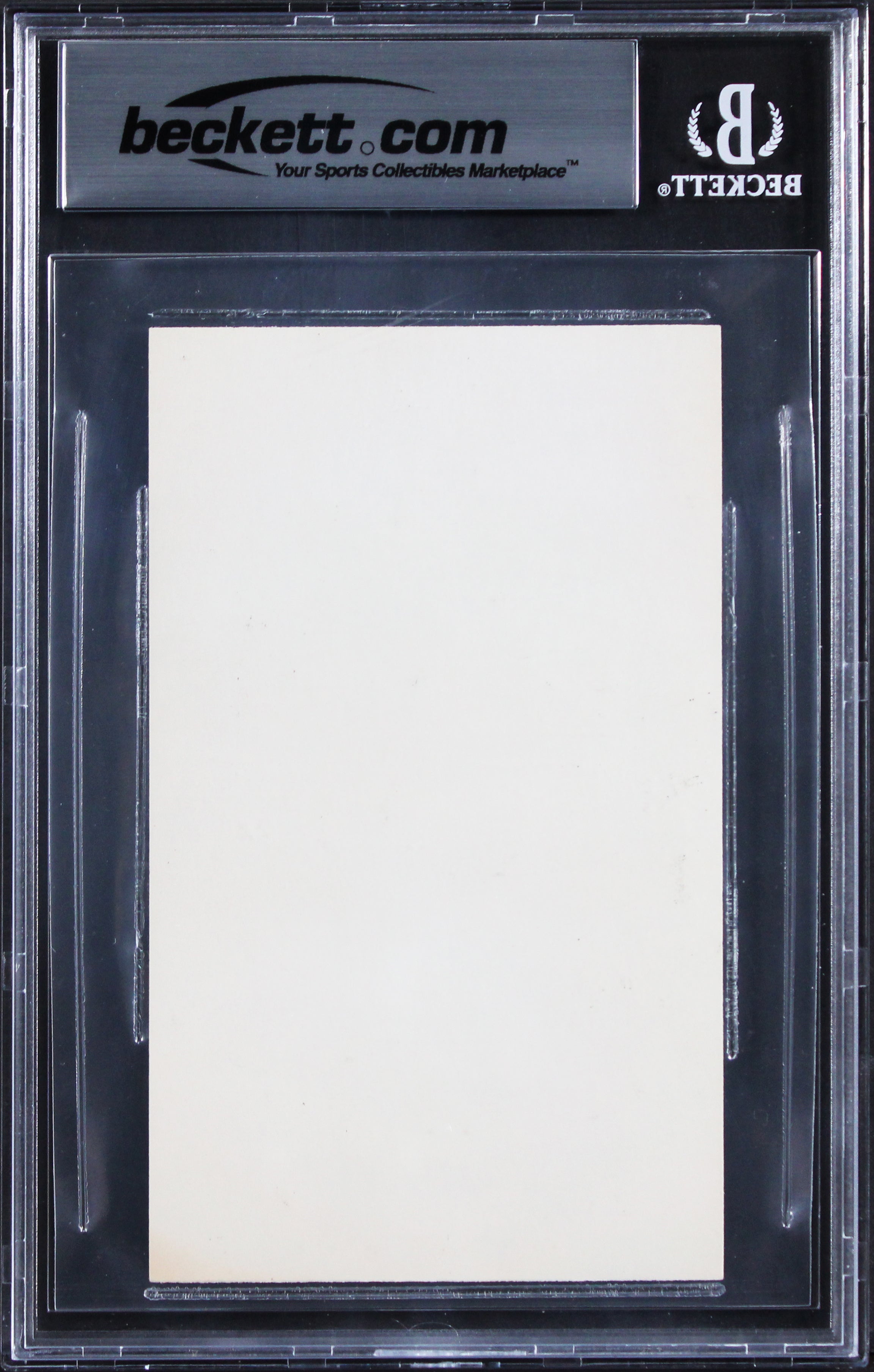 Florence Joyner Authentic 3x5 Index Card Autographed BAS Slabbed