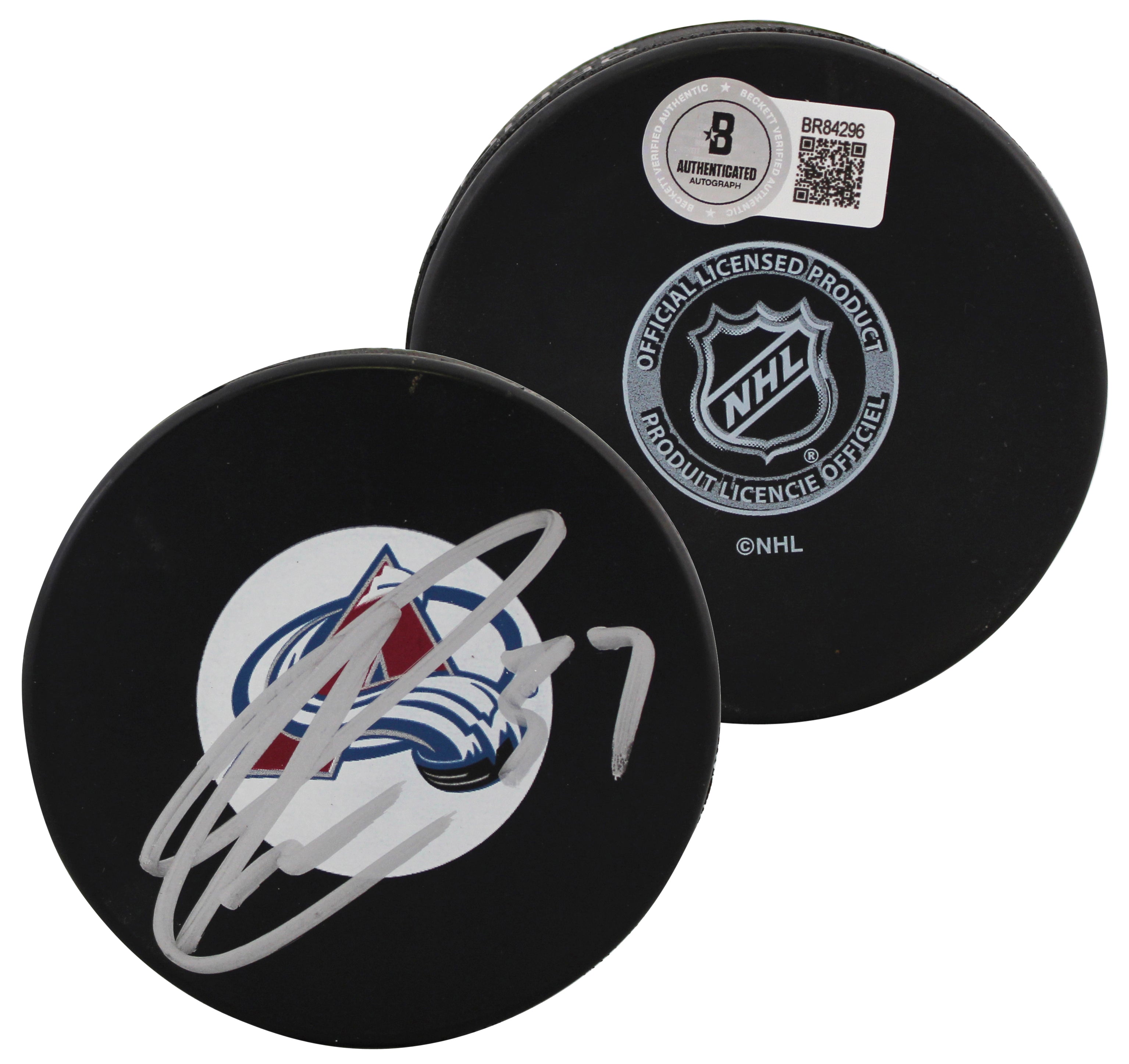 Avalanche Ryan O'Reilly Authentic Signed Official NHL Hockey Puck BAS #BR84296