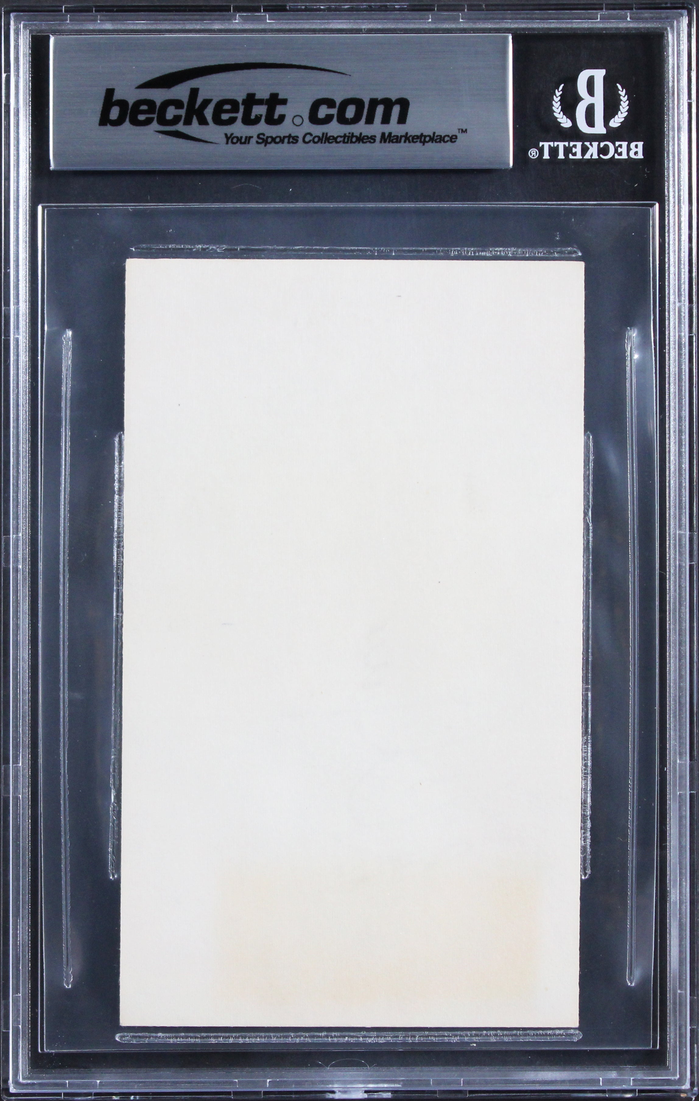 Celtics K.C. Jones Authentic Signed 3x5 Index Card Autographed BAS Slabbed