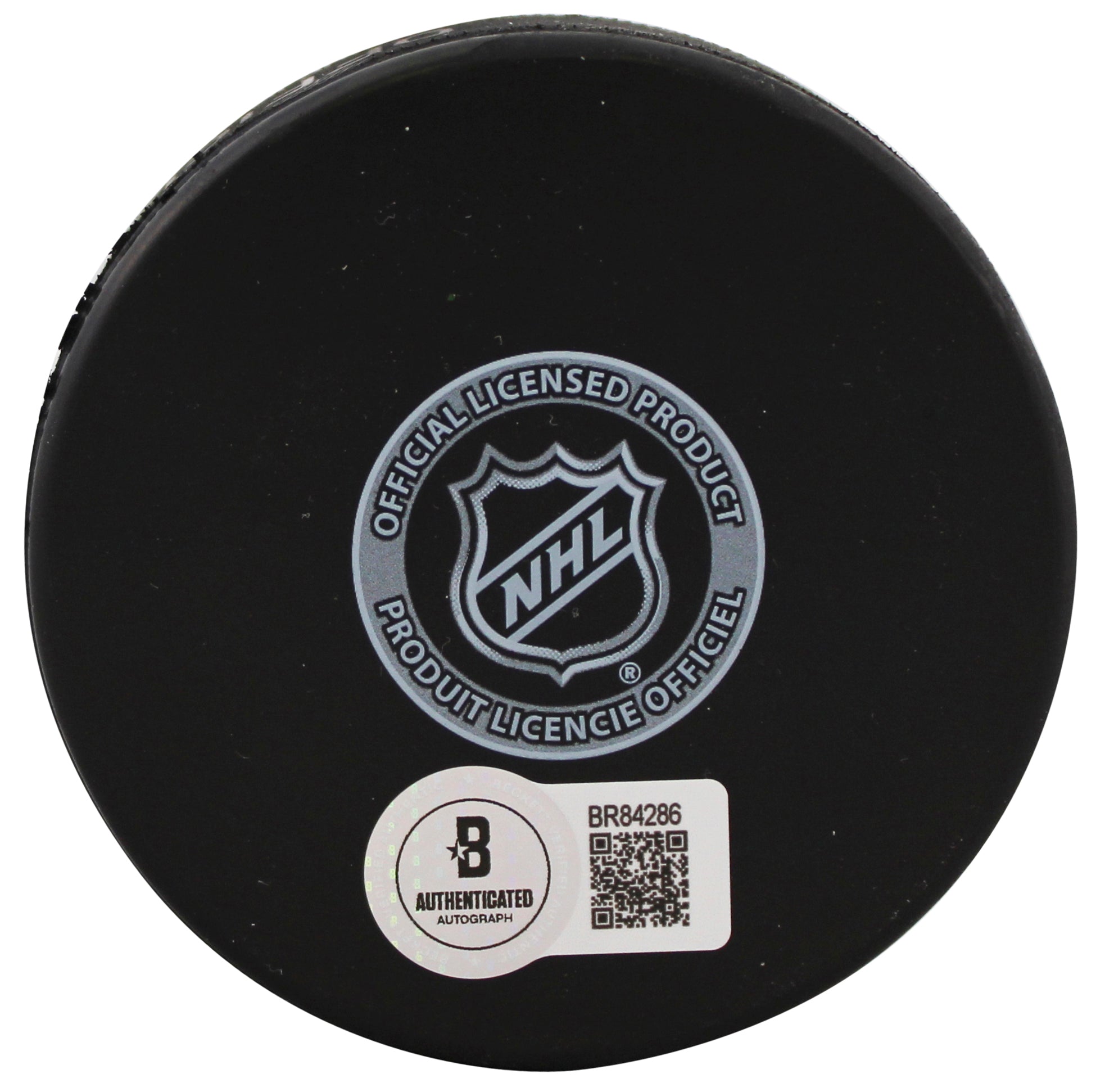 Sharks Joe Thornton Authentic Signed Official NHL Hockey Puck BAS #BR84286