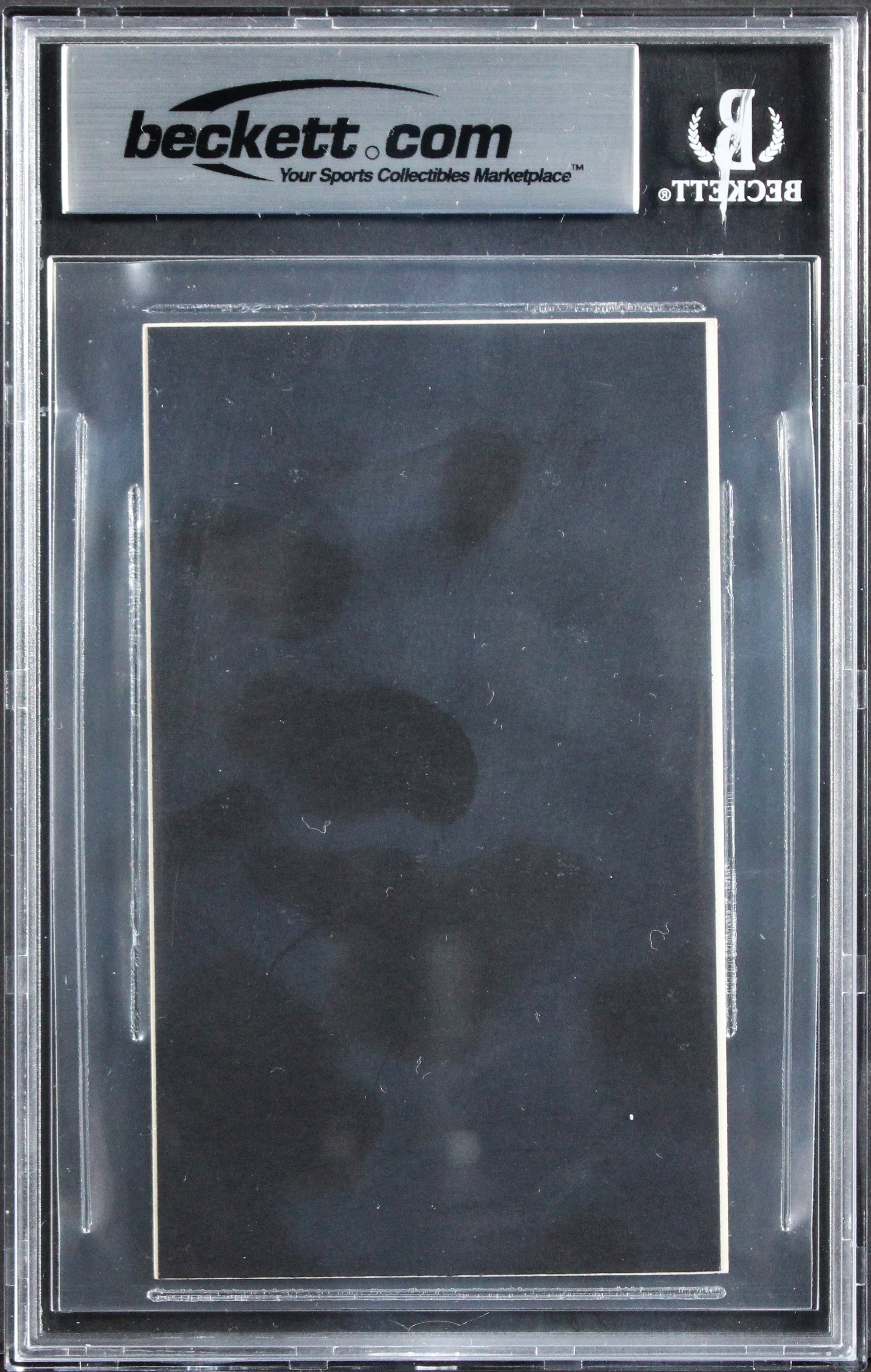 Pistons Isiah Thomas Authentic Signed 1.5x3.5 Inch Cut Signature BAS Slabbed