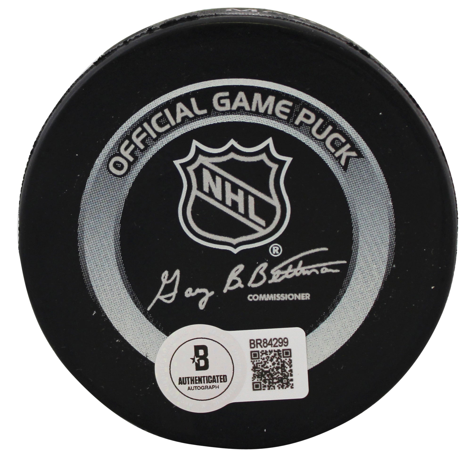 Avalanche Joe Sakic Authentic Signed Official NHL Hockey Puck BAS #BR84299