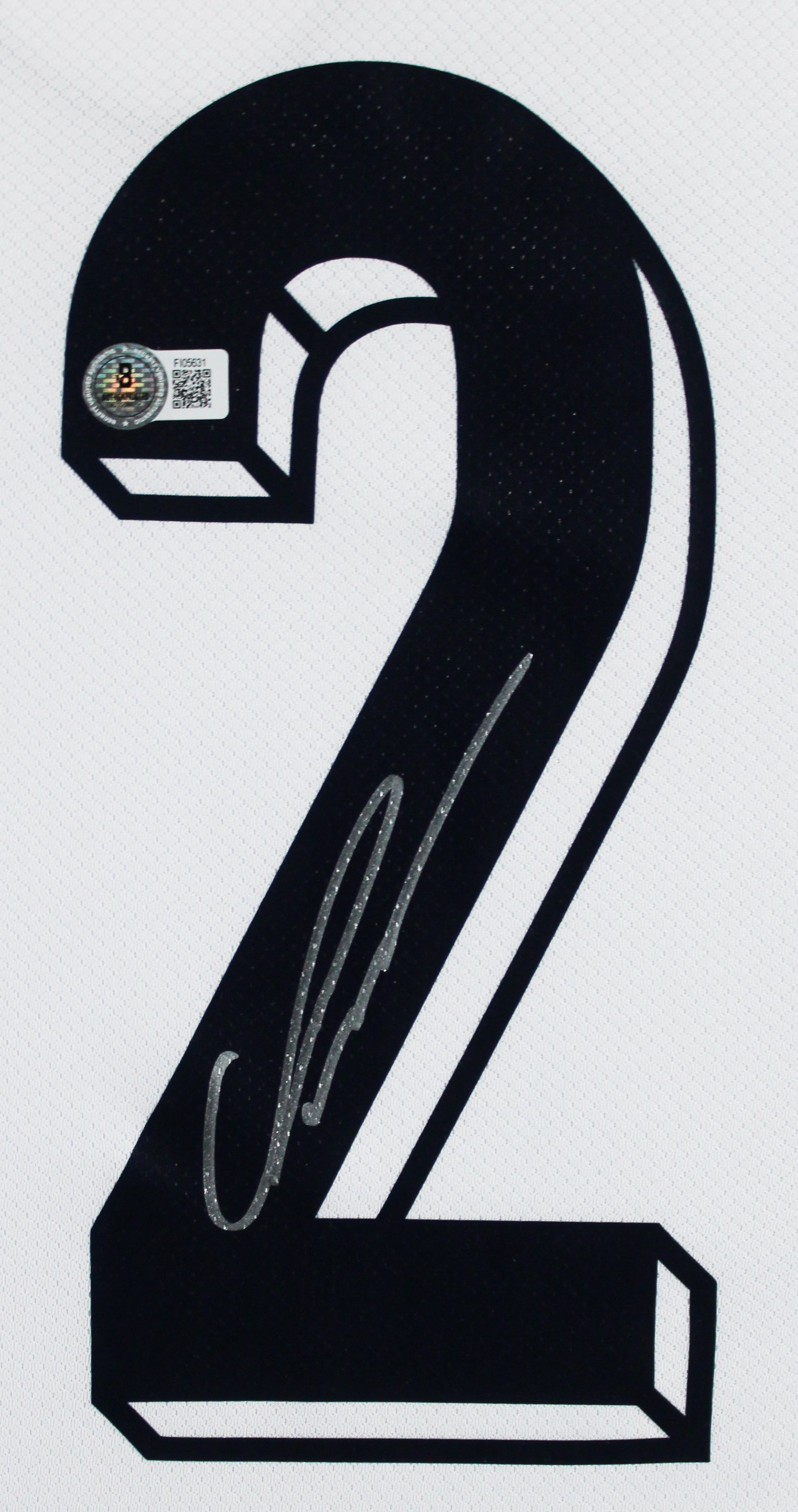 England Cole Palmer Authentic Signed White Nike Framed Jersey Autographed BAS