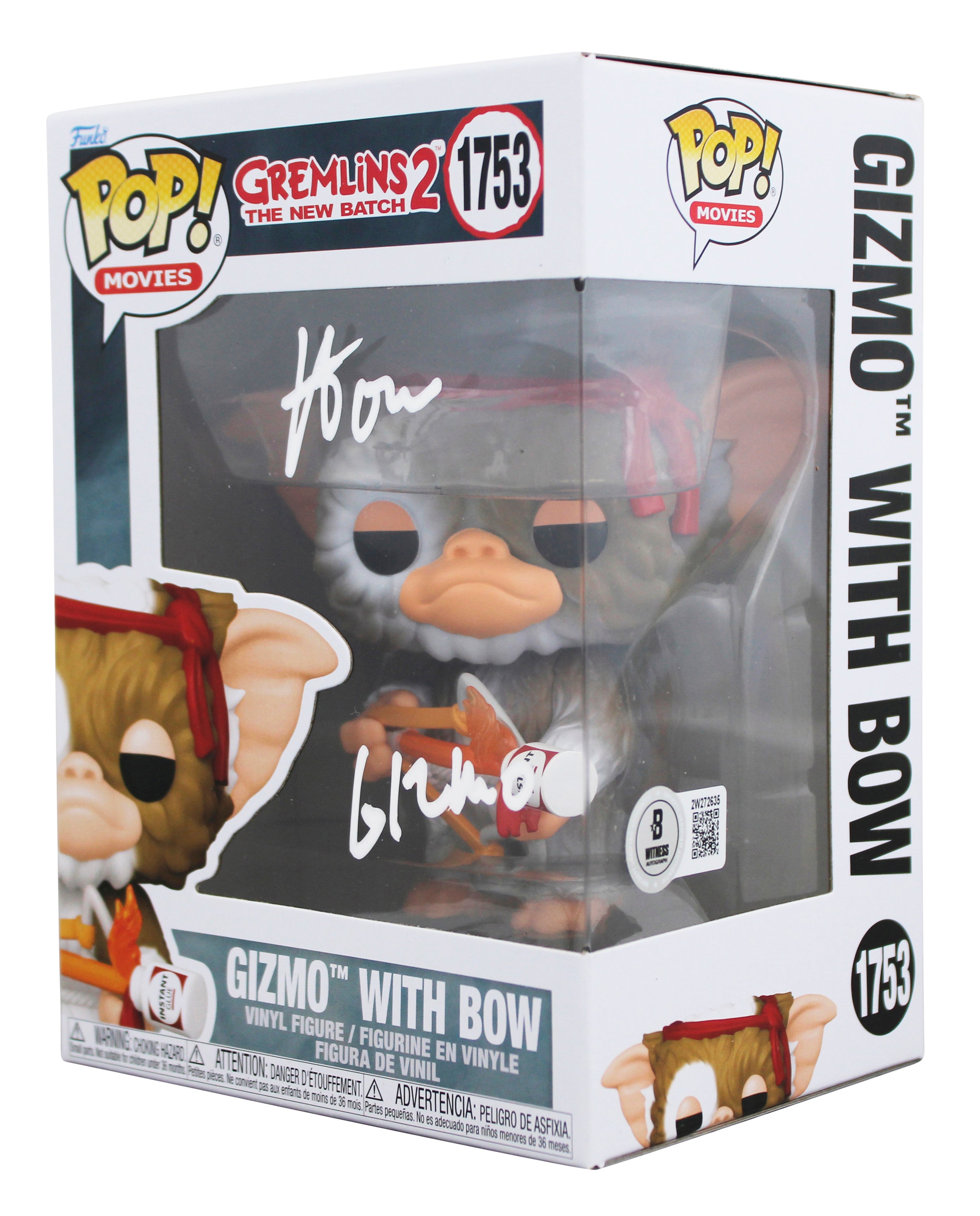 Howie Mandel Gremlins "Gizmo" Signed #1753 Funko Pop Figure BAS Wit #2W272635
