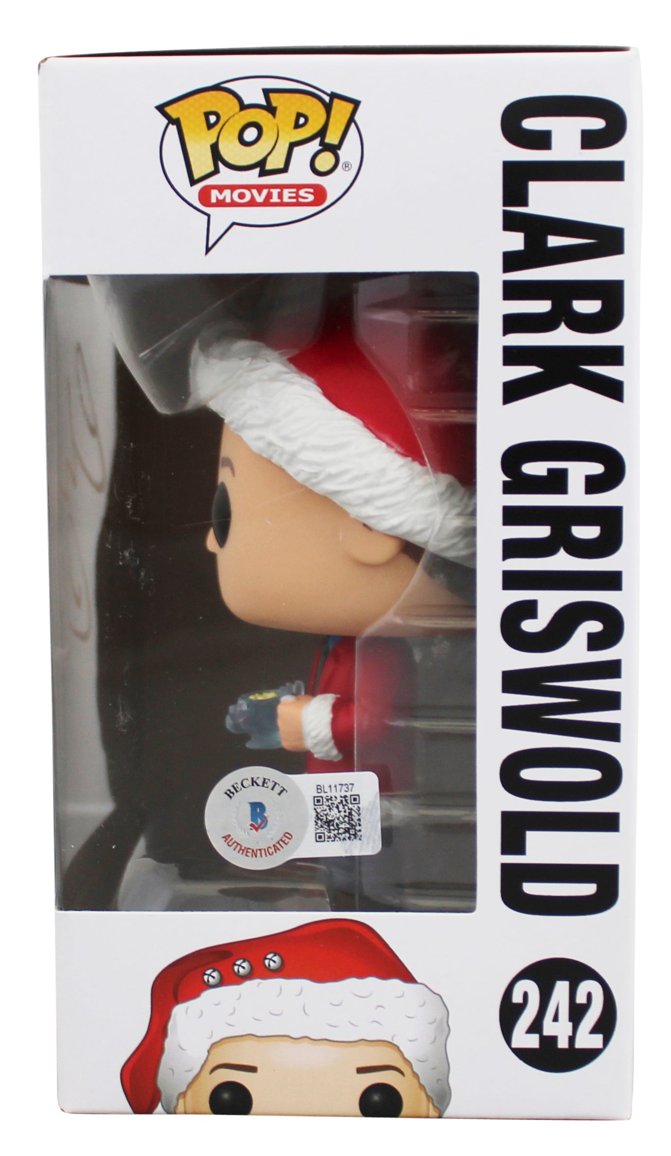 Chevy Chase Christmas Vacation Signed #242 Funko Pop Figure BAS #BL11737