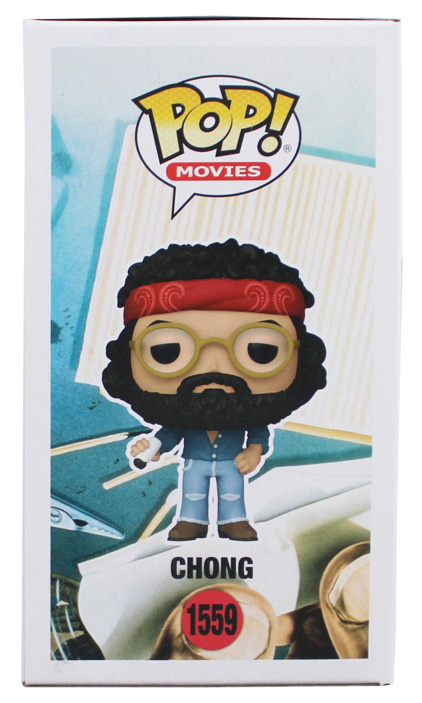 Tommy Chong Up In Smoke Authentic Signed #1559 Funko Pop Figure JSA #AY24852