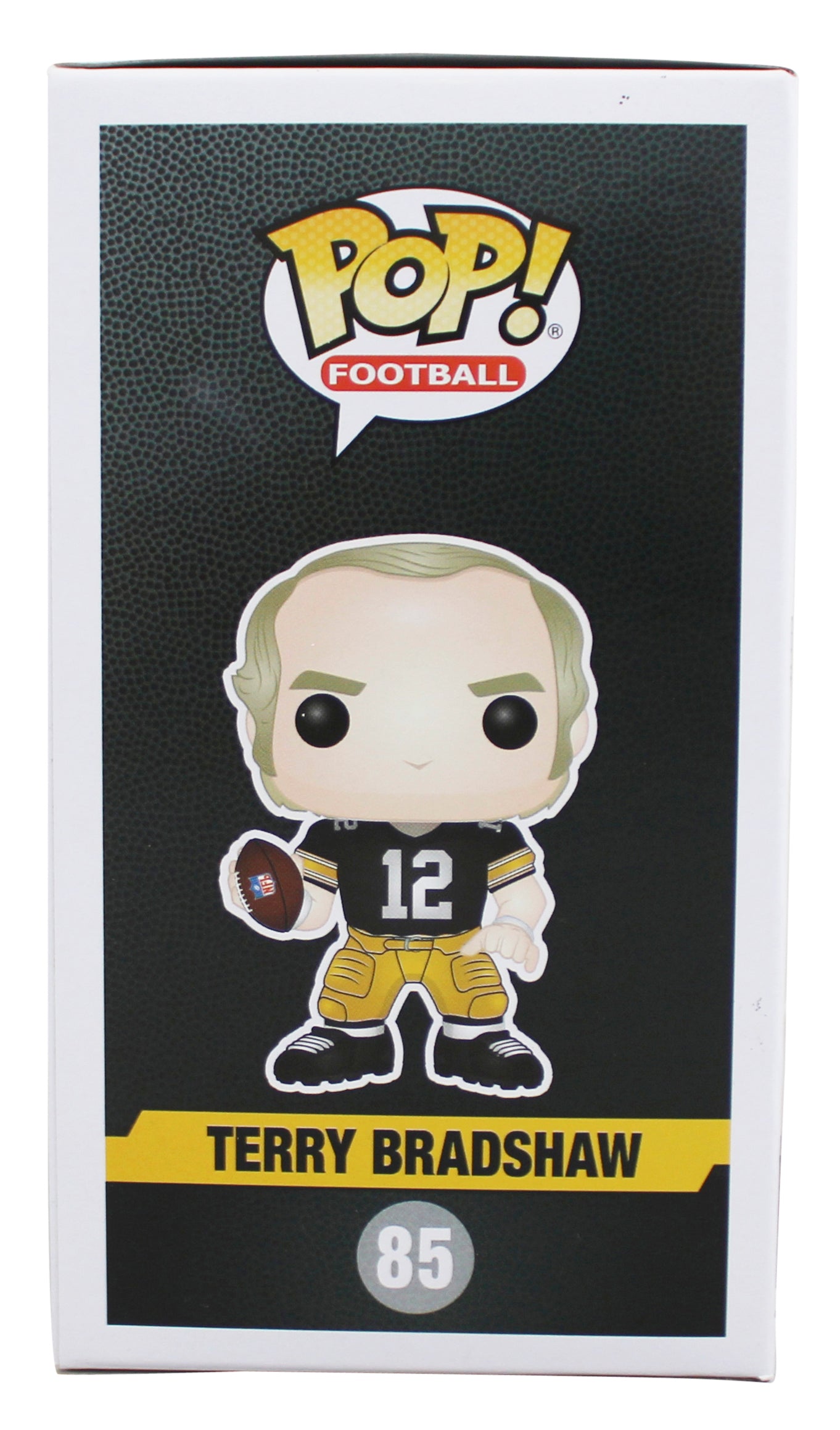 Steelers Terry Bradshaw Authentic Signed #85 Funko Pop Figure BAS Wit #3W002712