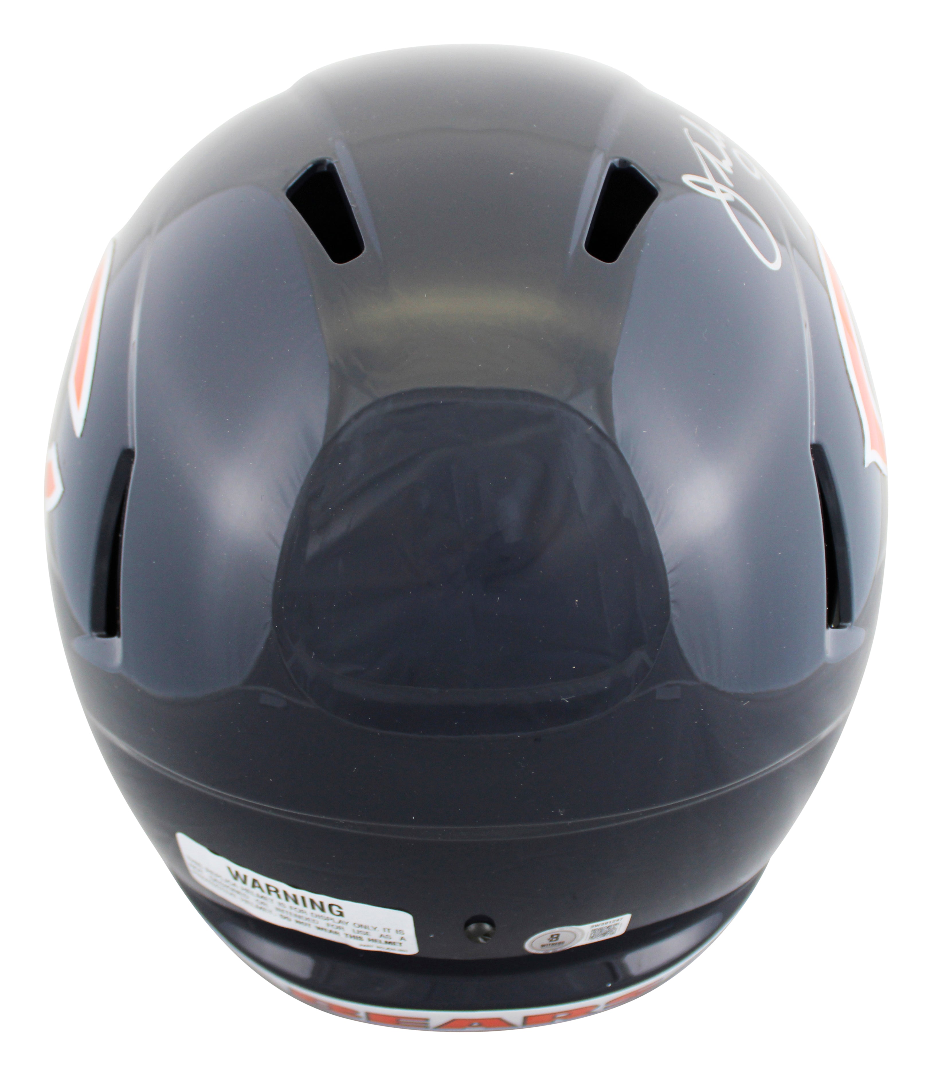 Bears Jim McMahon Authentic Signed Full Size Speed Rep Helmet BAS Witnessed