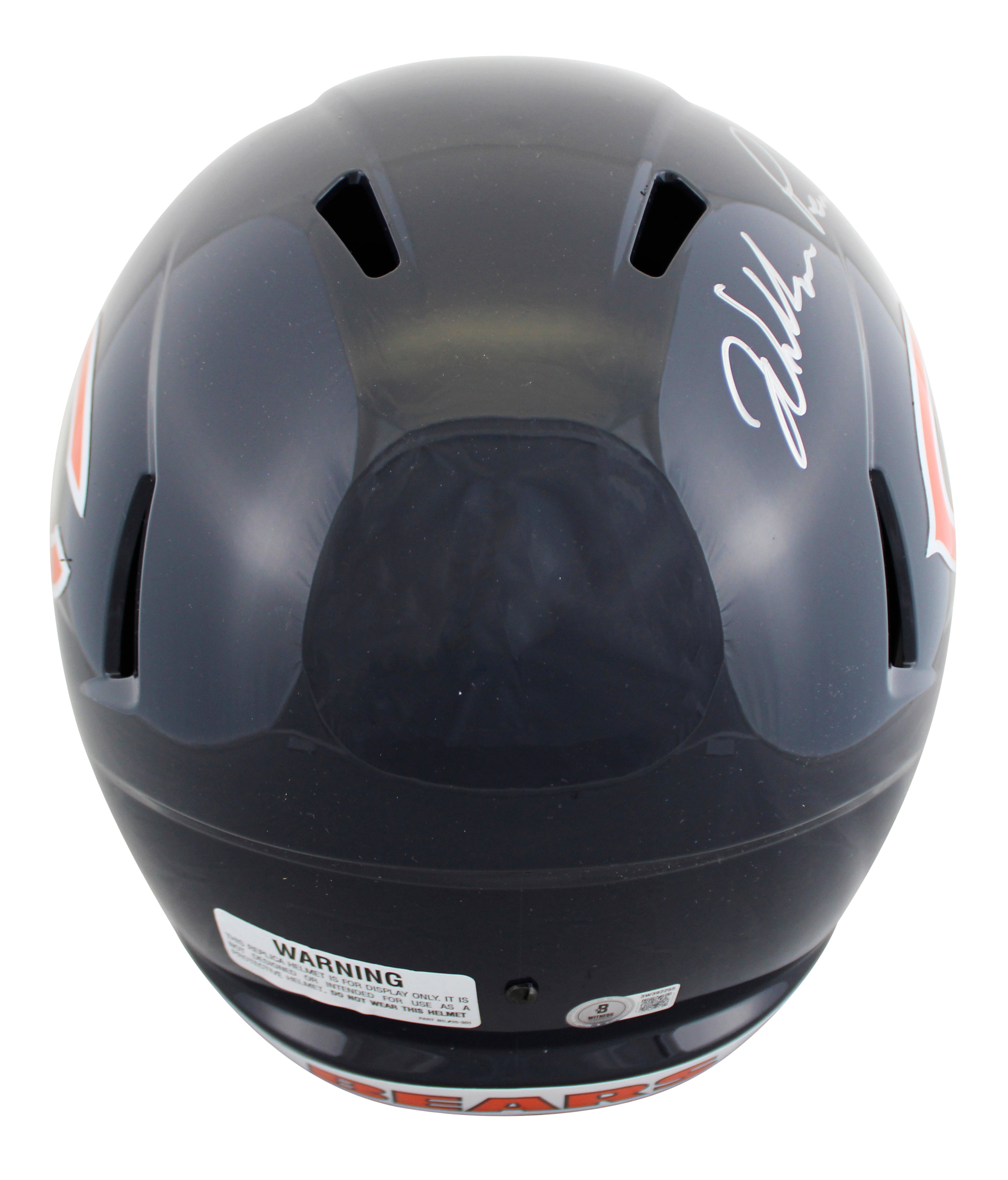 Bears William Perry Authentic Signed Full Size Speed Rep Helmet BAS Witnessed