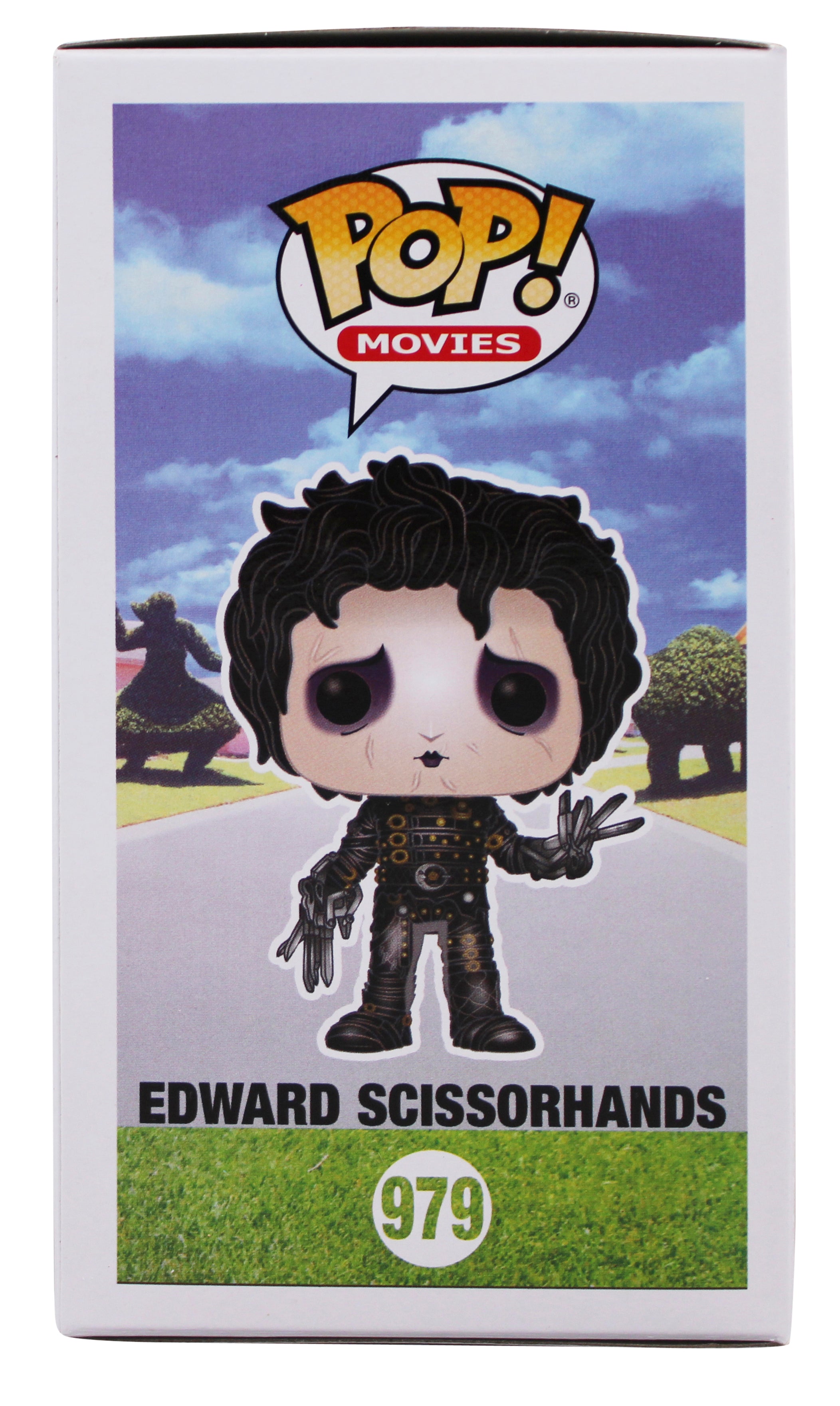 Johnny Depp Edward Scissorhands Signed #979 Funko Pop Vinyl Figure BAS #BL44011