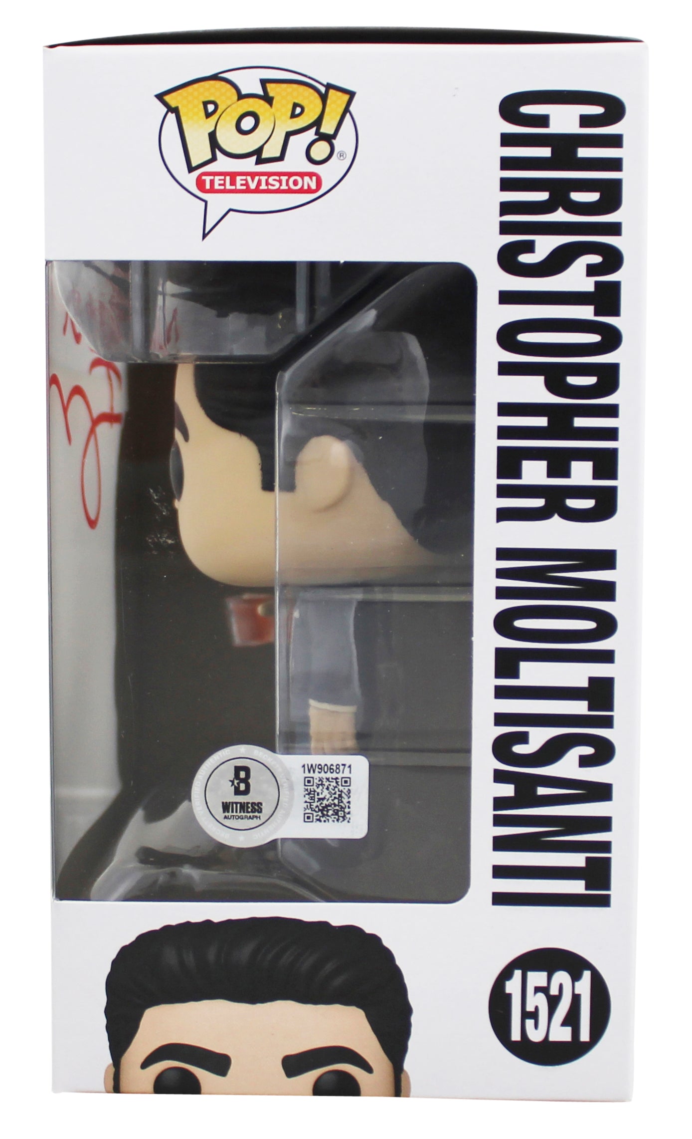 Michael Imperioli The Sopranos Signed #1521 Funko Pop Figure BAS Wit #1W906871