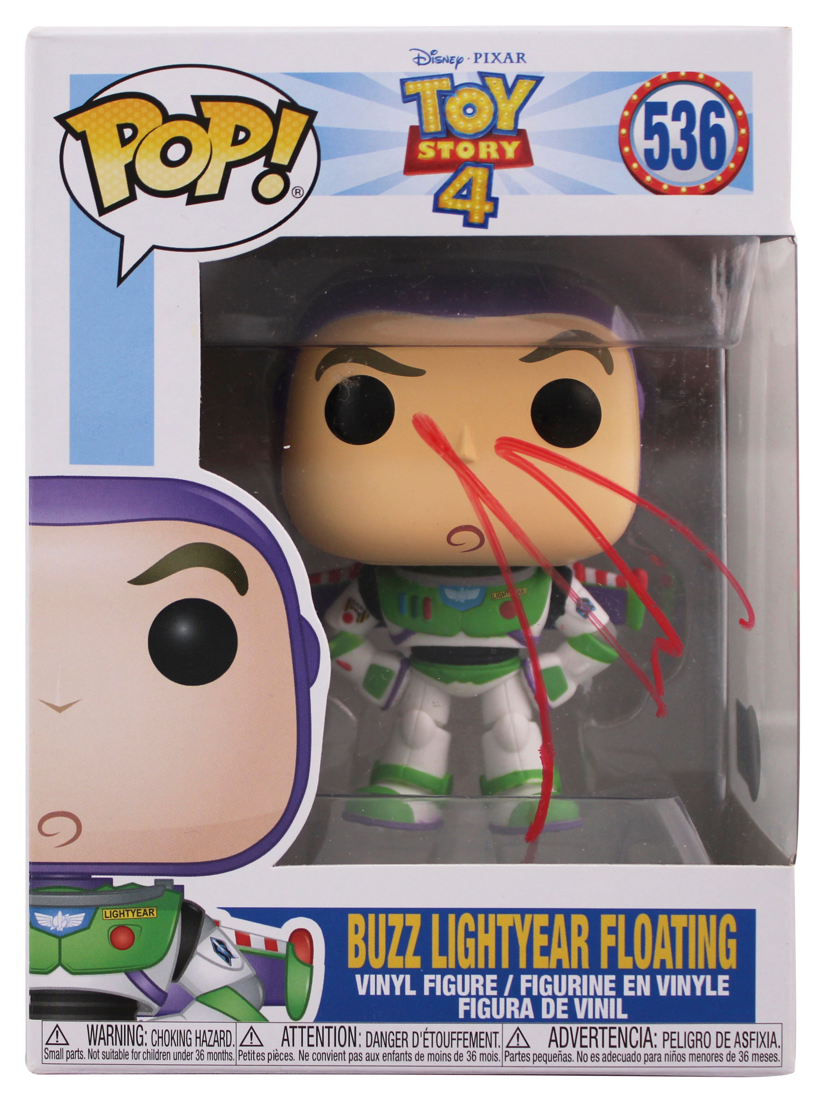 Tim Allen Toy Story 4 Signed Buzz Lightyear Funko Pop Vinyl Figure BAS #BL40230