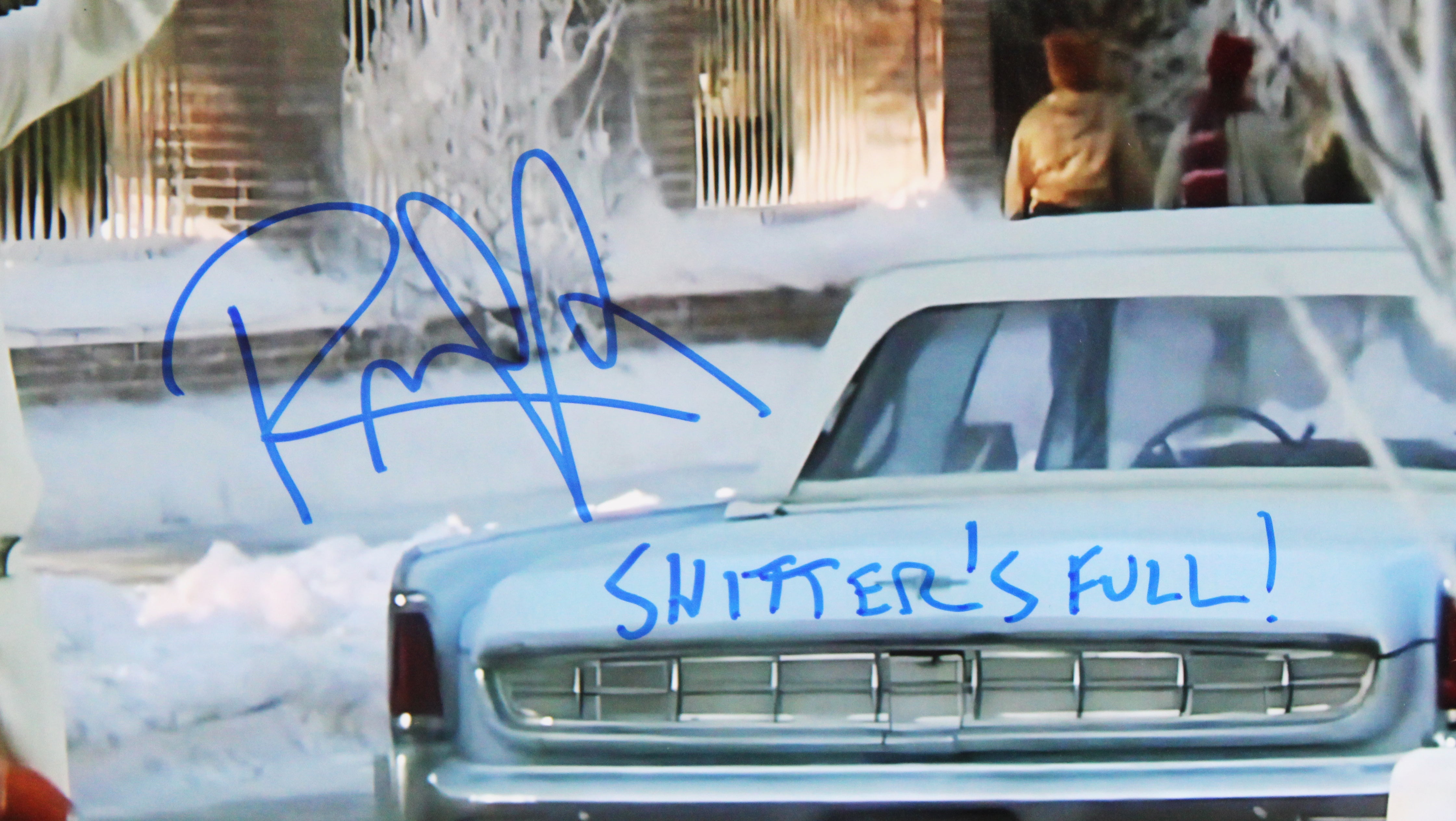 Randy Quaid Christmas Vacation "S******'s Full" Signed 16x20 Photo BAS 2