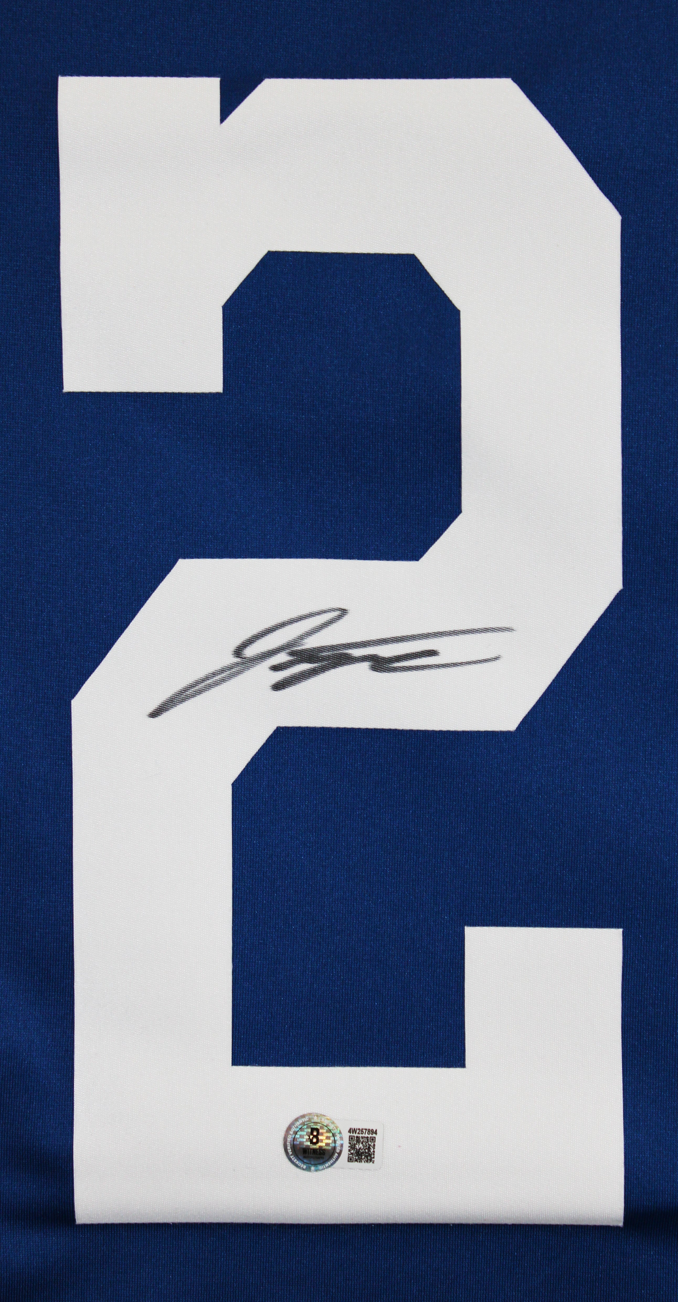 Colts Jonathan Taylor Authentic Signed Blue Nike Limited Jersey BAS Witnessed