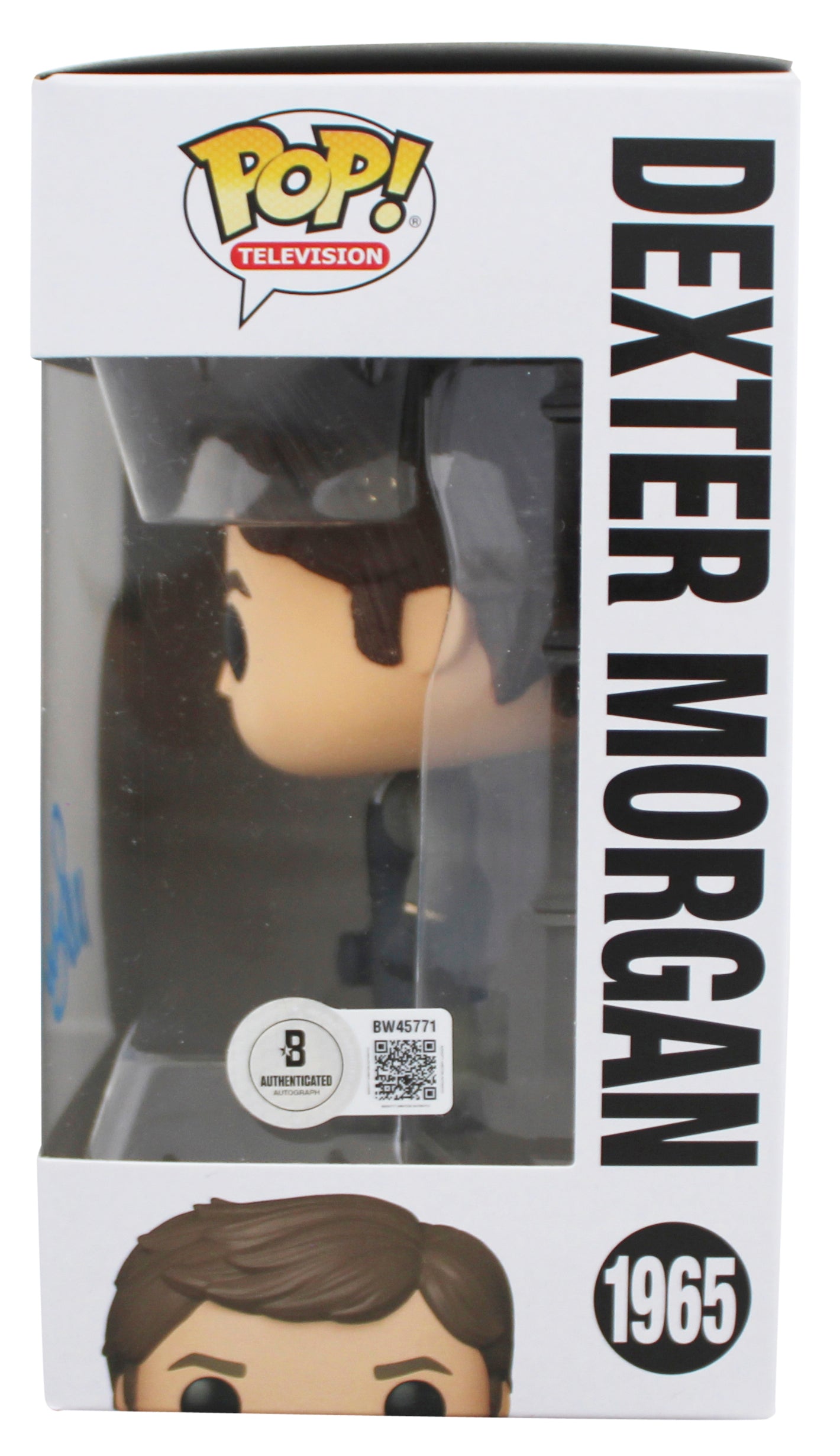 Michael C. Hall Dexter Authentic Signed #1965 Funko Pop Figure BAS #BW45771