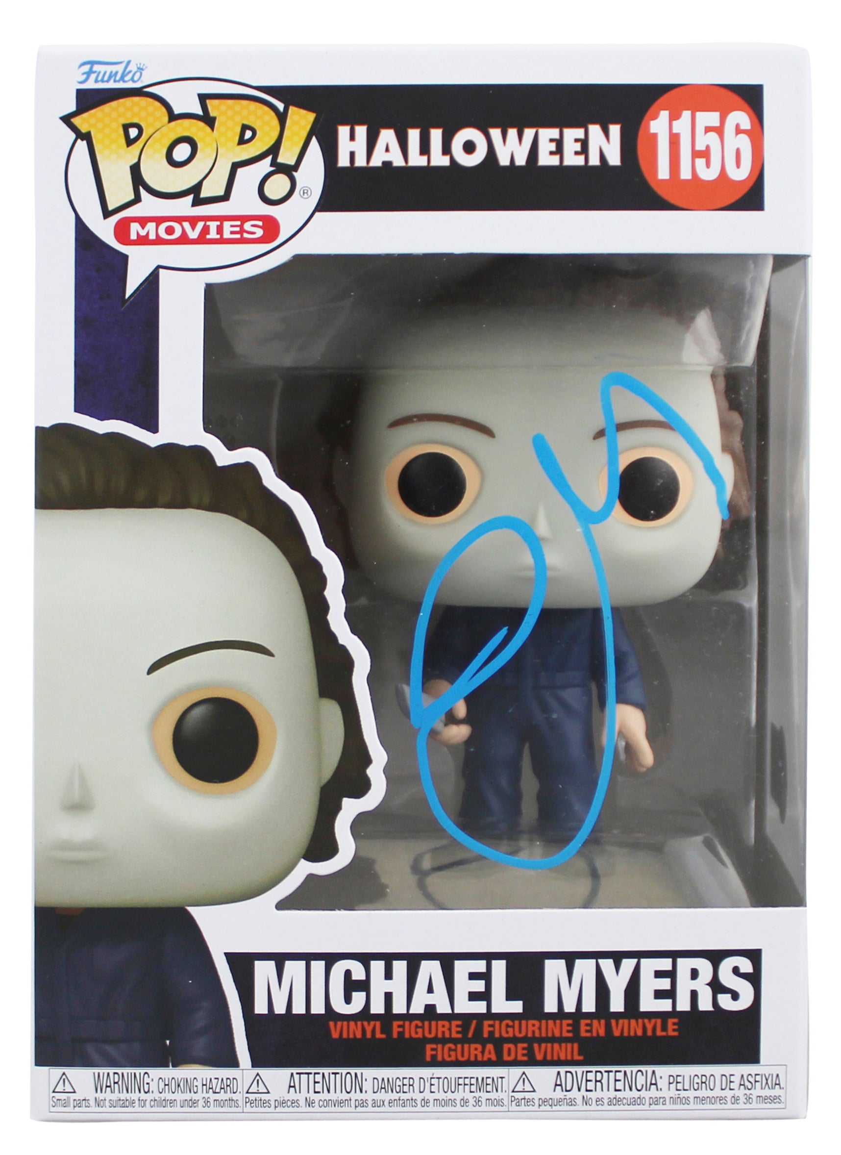 Jamie Lee Curtis Halloween Authentic Signed #1156 Funko Pop Figure BAS #BT65509