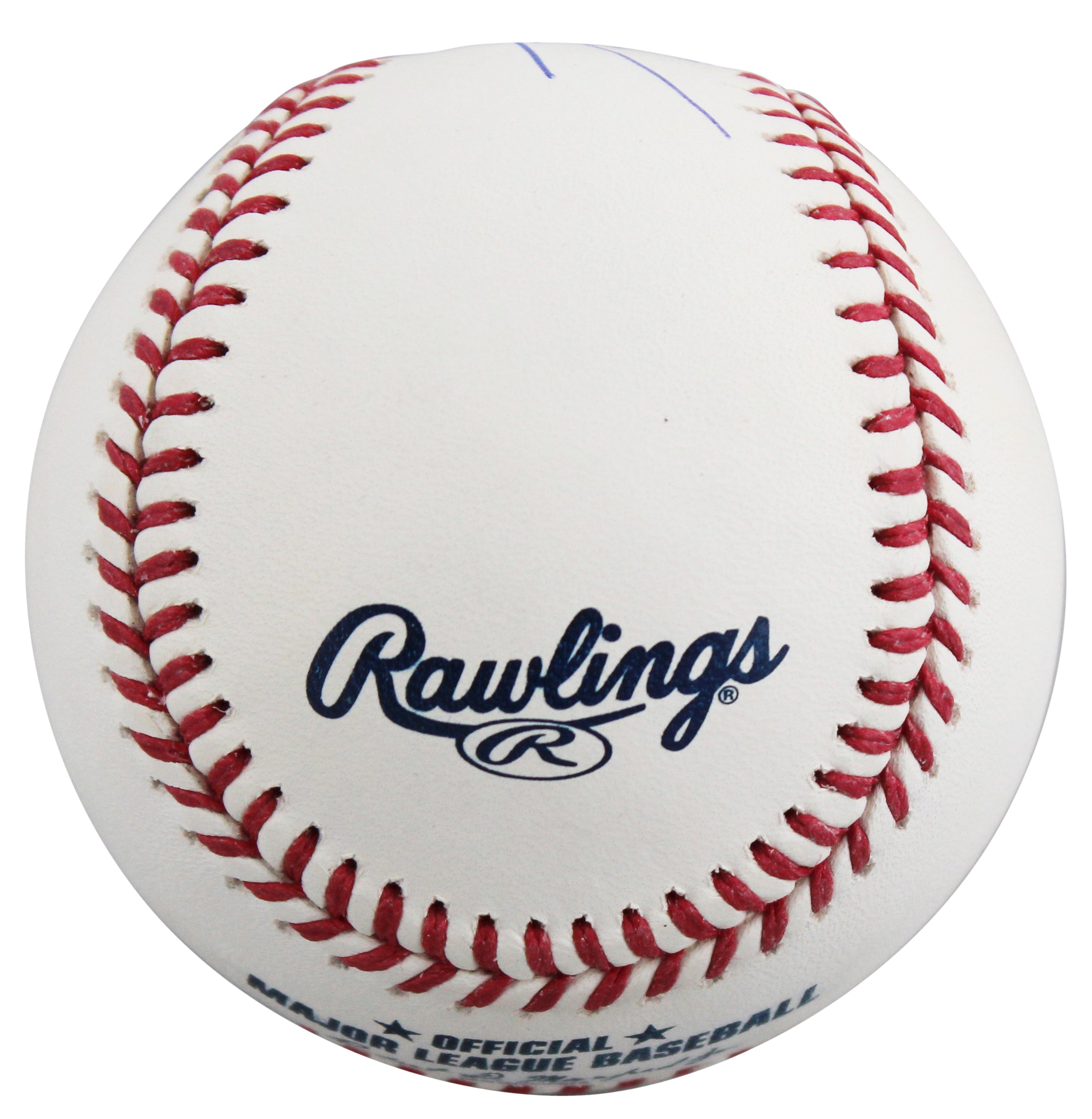 Rangers Josh Smith Authentic Signed OML Baseball Autographed BAS Witnessed