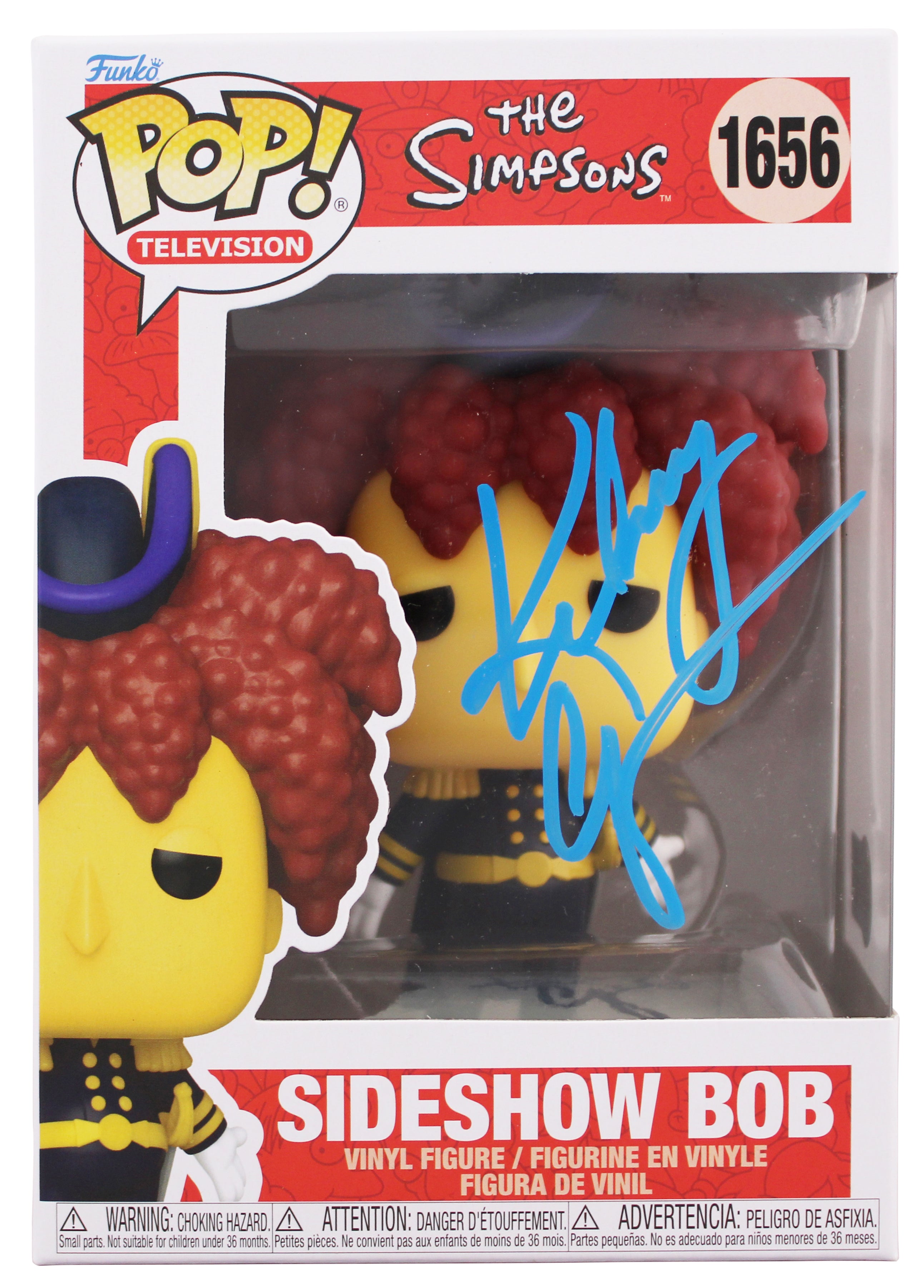 Kelsey Grammer The Simpsons Authentic Signed #1656 Funko Pop Vinyl Figure BAS