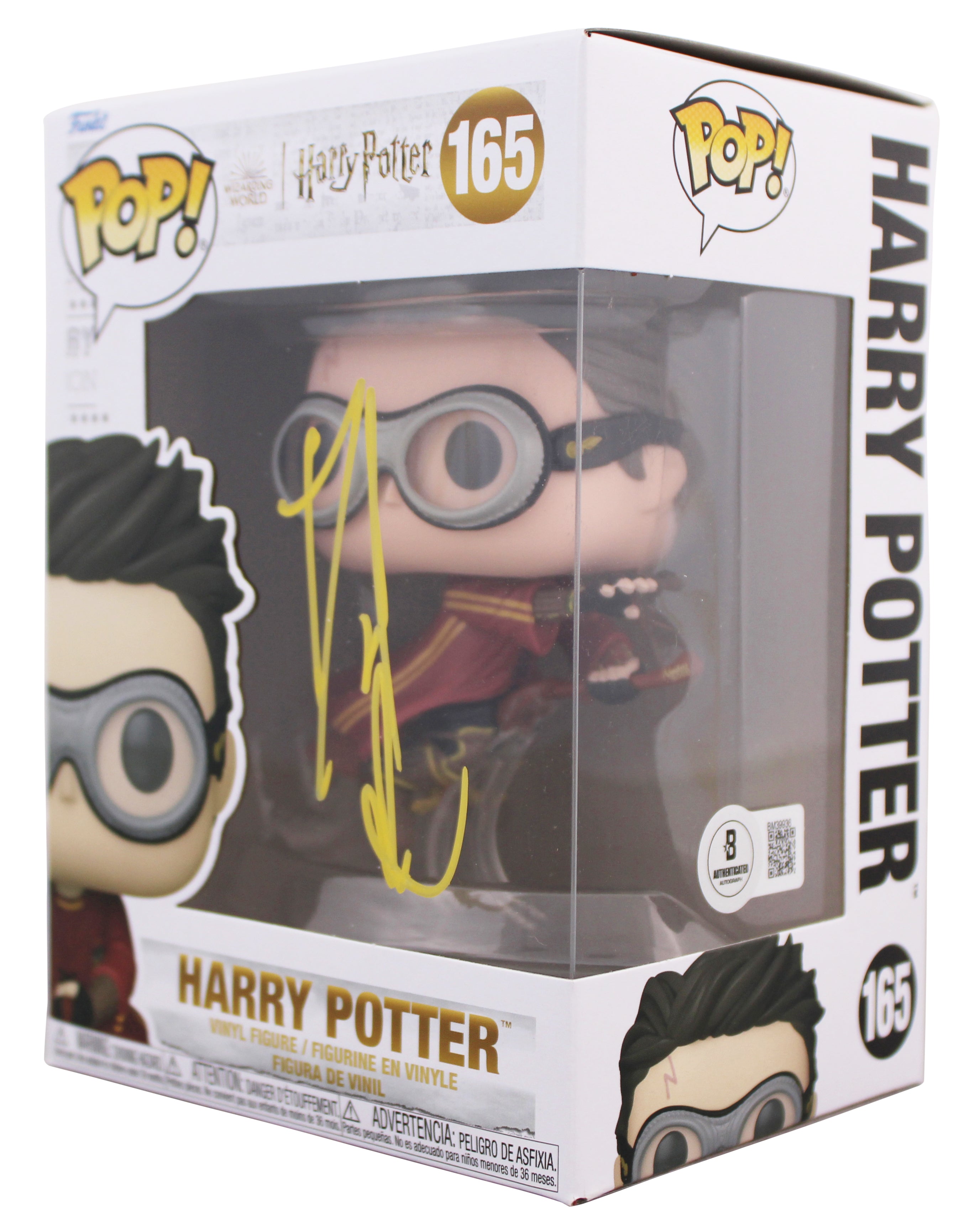 Daniel Radcliffe Harry Potter Authentic Signed #165 Funko Pop Vinyl Figure BAS