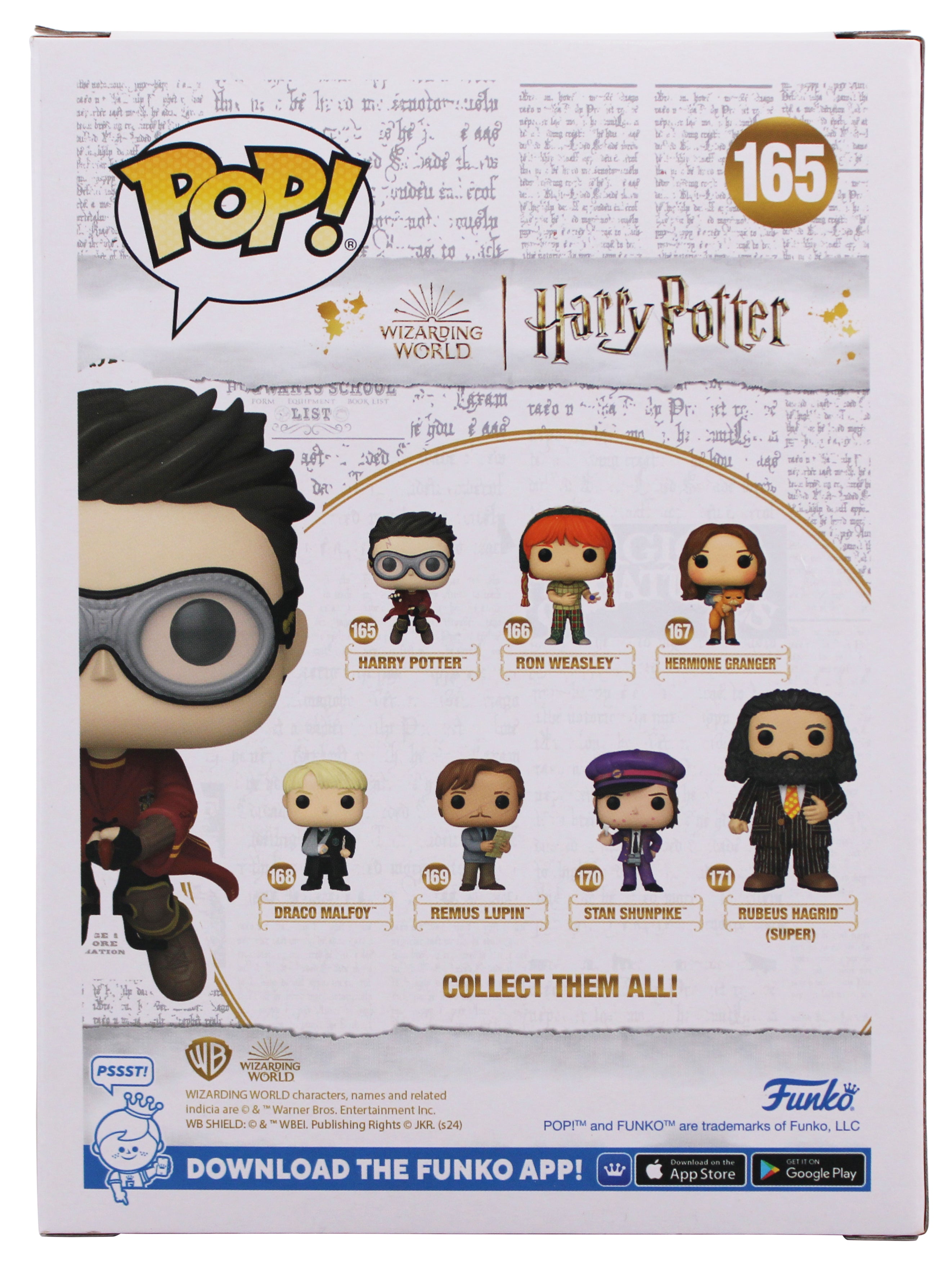 Daniel Radcliffe Harry Potter Authentic Signed #165 Funko Pop Vinyl Figure BAS