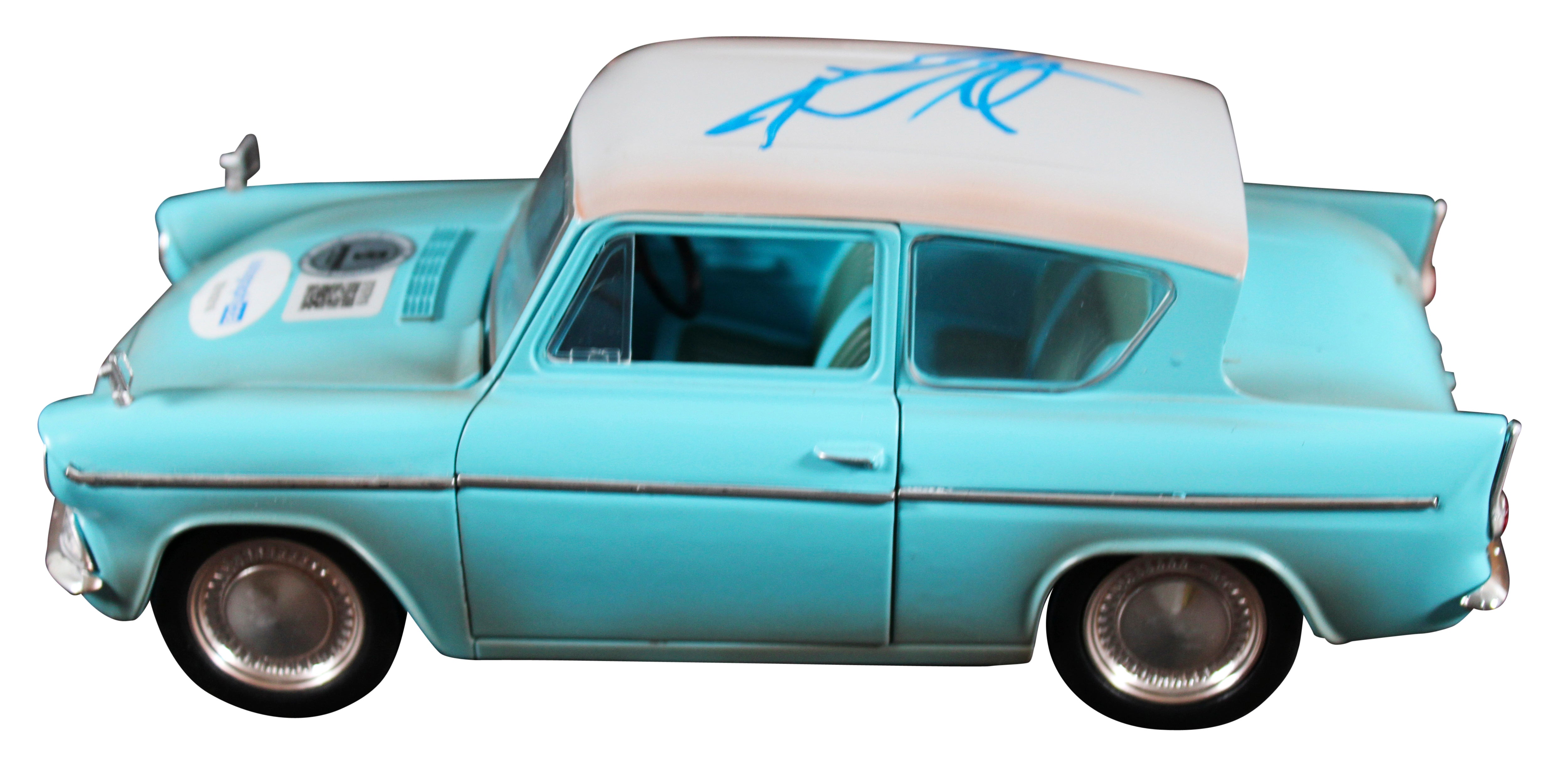 Daniel Radcliffe Harry Potter Signed Jada 1959 Ford Anglia Die Cast Car BAS