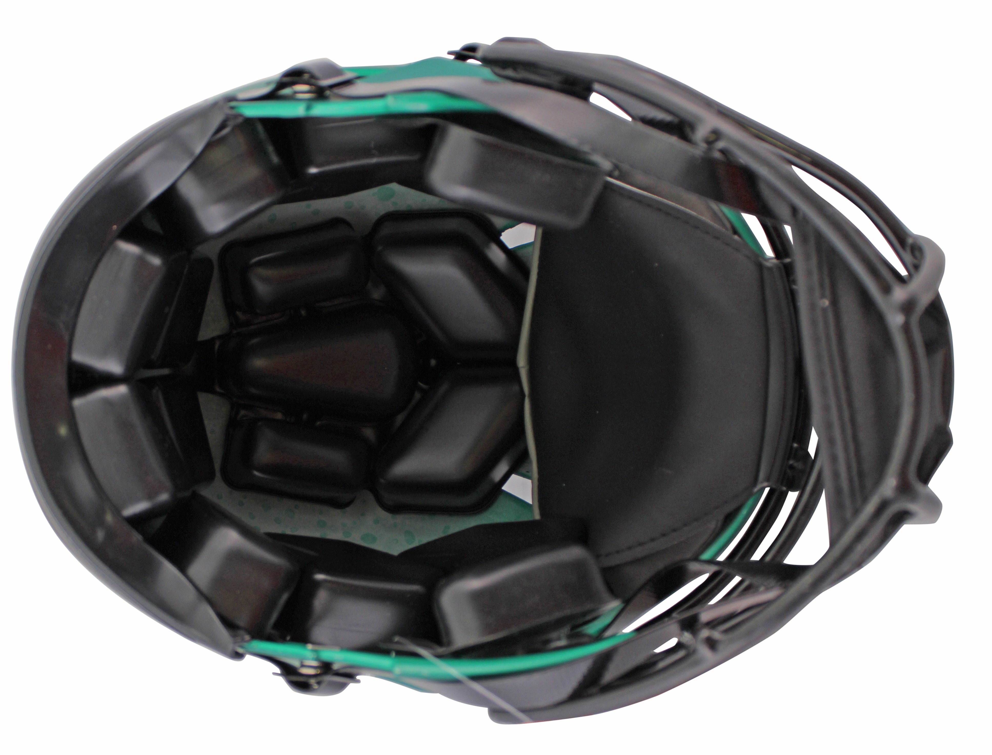 Eagles A.J. Brown "SB LIX Champs" Signed Rave F/S Speed Proline Helmet BAS W