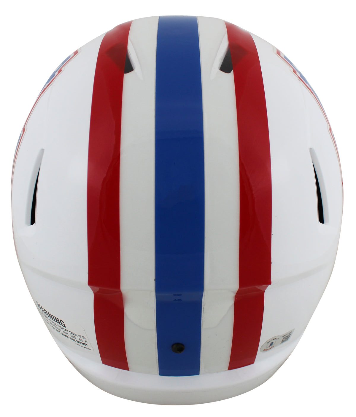 Oilers Earl Campbell "HOF" Signed 1981-98 TB  F/S Speed Rep Helmet W/ Case BAS W