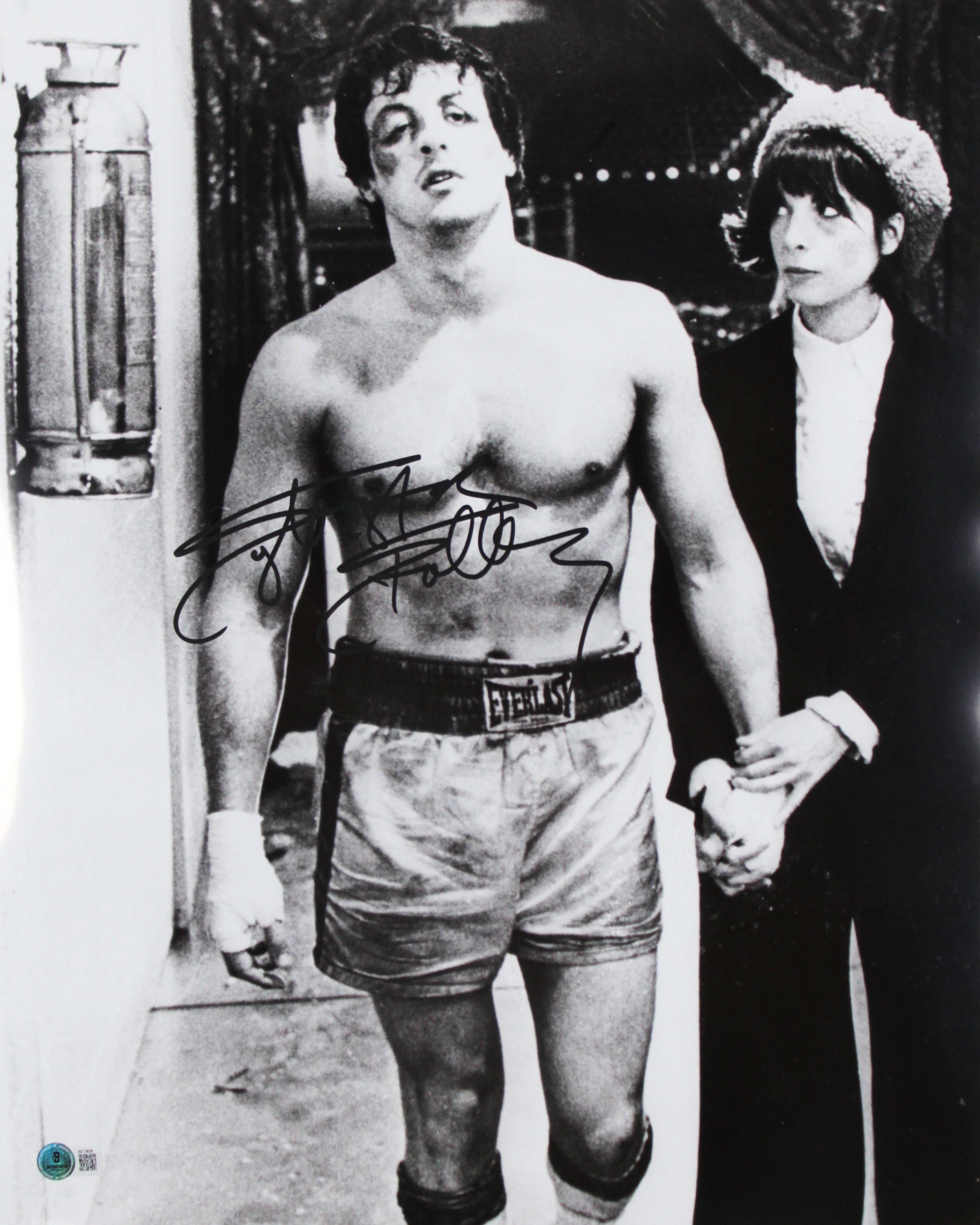 Sylvester Stallone Rocky Authentic Signed 16x20 Framed Photo Auto Graded 10! BAS