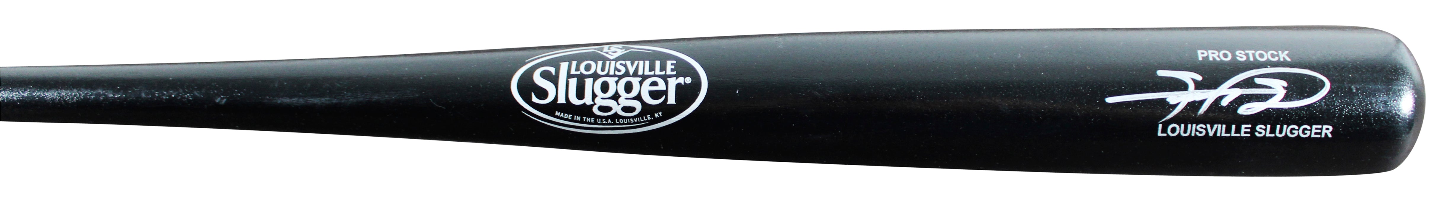 Cubs Sammy Sosa Authentic Signed Black Louisville Slugger Baseball Bat BAS