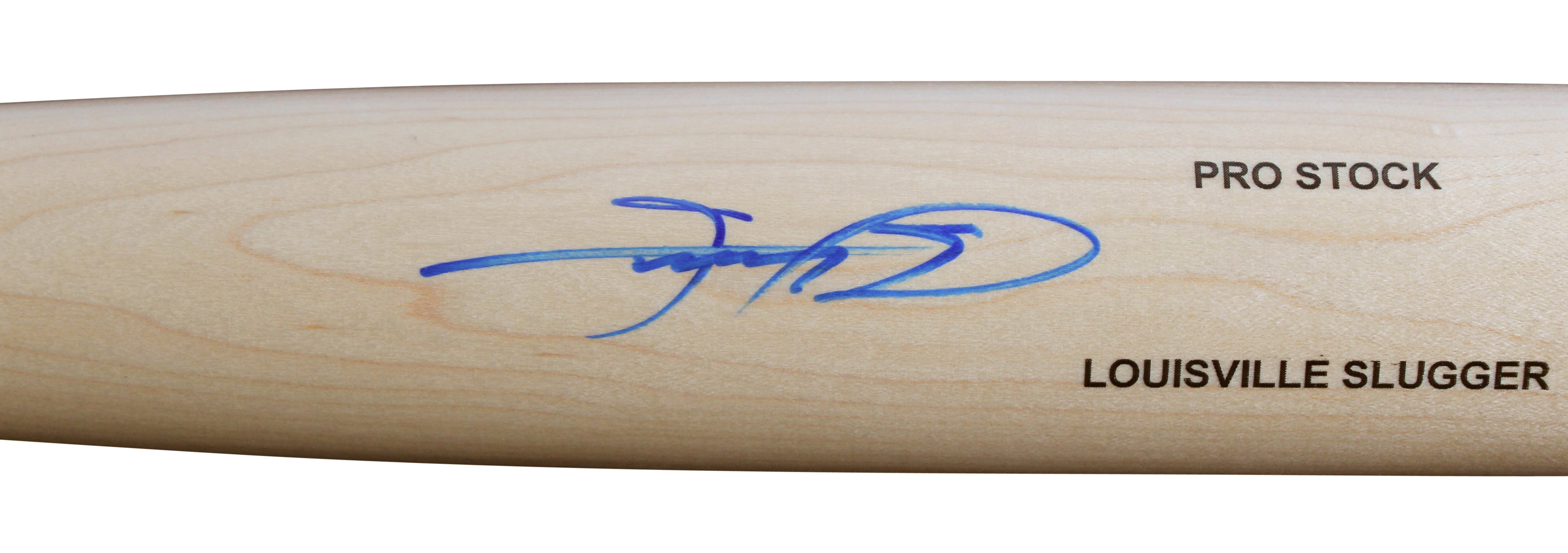 Cubs Sammy Sosa Authentic Signed Blonde Louisville Slugger Baseball Bat BAS