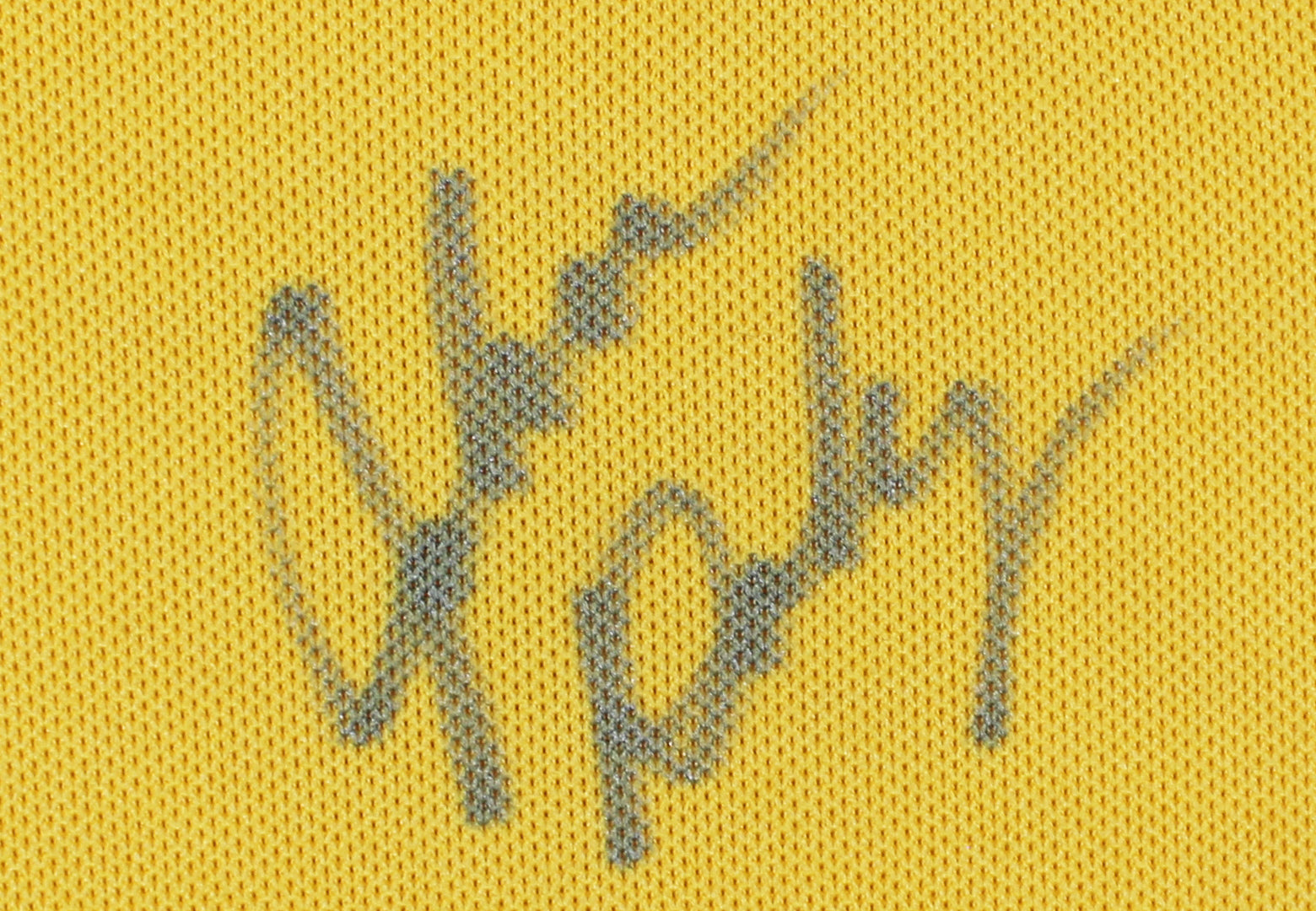 John Daly Authentic Signed Match Worn Yellow Loudmouth Polo Shirt BAS #BK84756