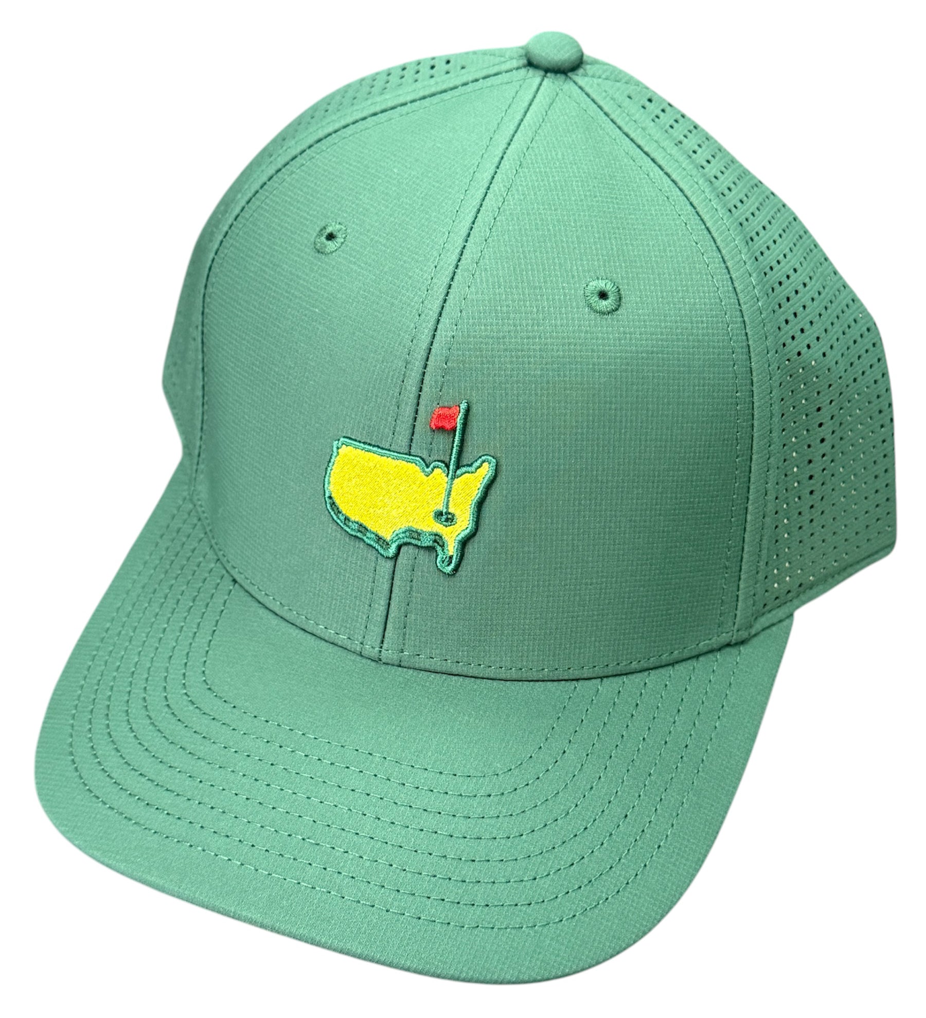 2025 Masters Augusta National Golf Club Green Logo Snapback Hat