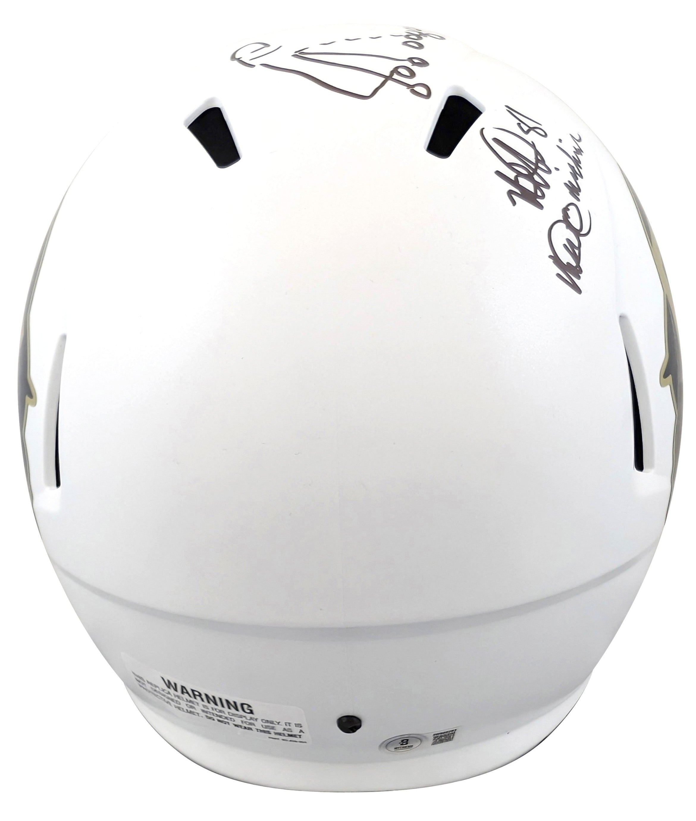 Colorado Stewart & Westbrook "Miracle" Signed F/S Speed Rep Helmet W/ Case BAS W