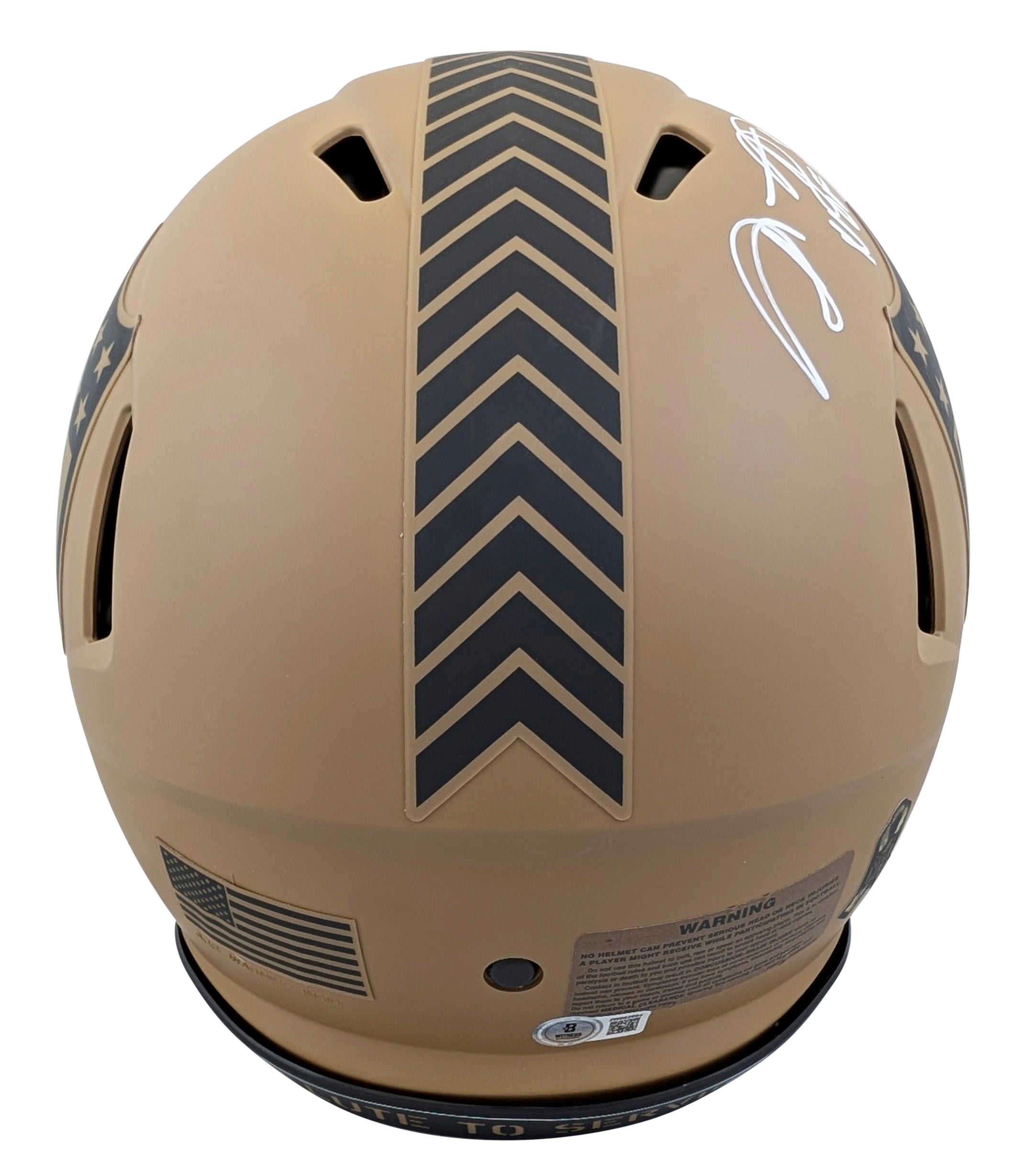 Shannon & Sterling Sharpe Signed STS II F/S Speed Proline Helmet W/ Case BAS W