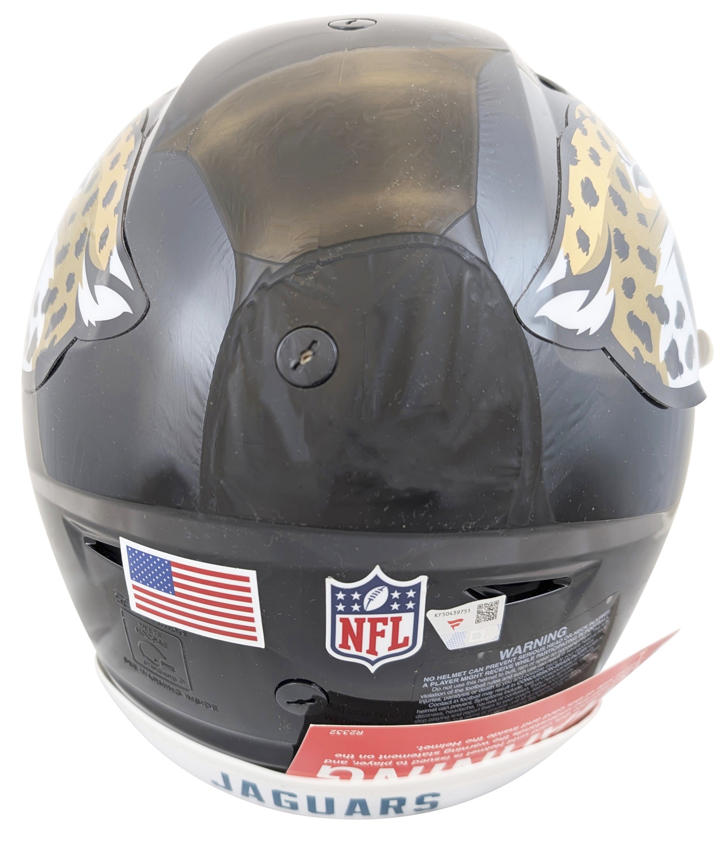 Jaguars Brian Thomas Jr. Authentic Signed Speed Flex Full Size Helmet Fanatics