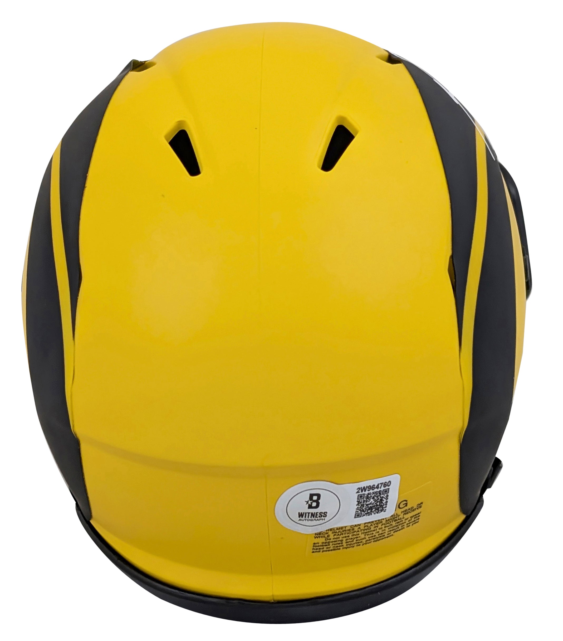 Rams Marshall Faulk Authentic Signed Rave Speed Mini Helmet W/ Case BAS Witness