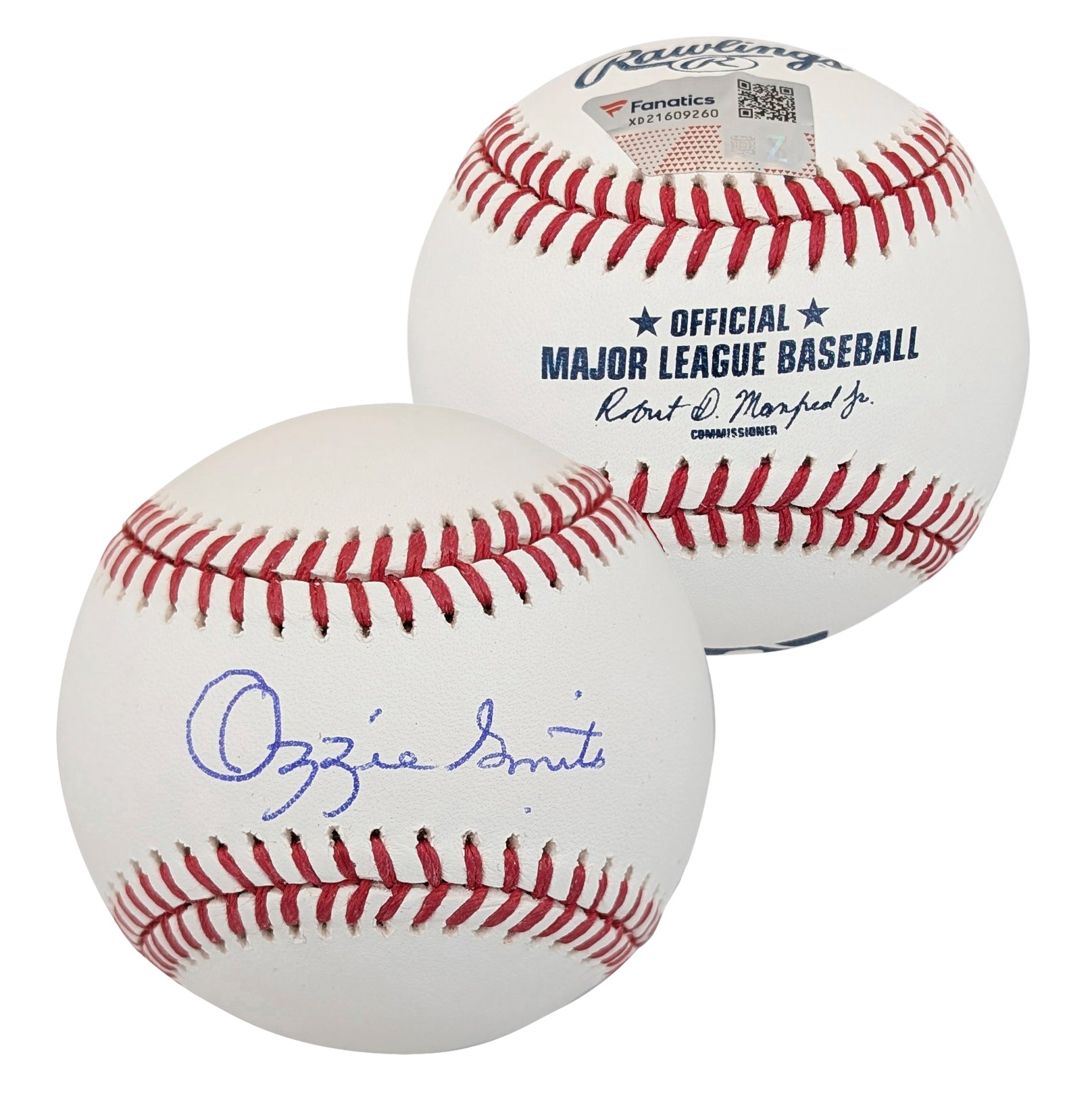 Cardinals Ozzie Smith Authentic Signed Oml Baseball Autographed Fanatics