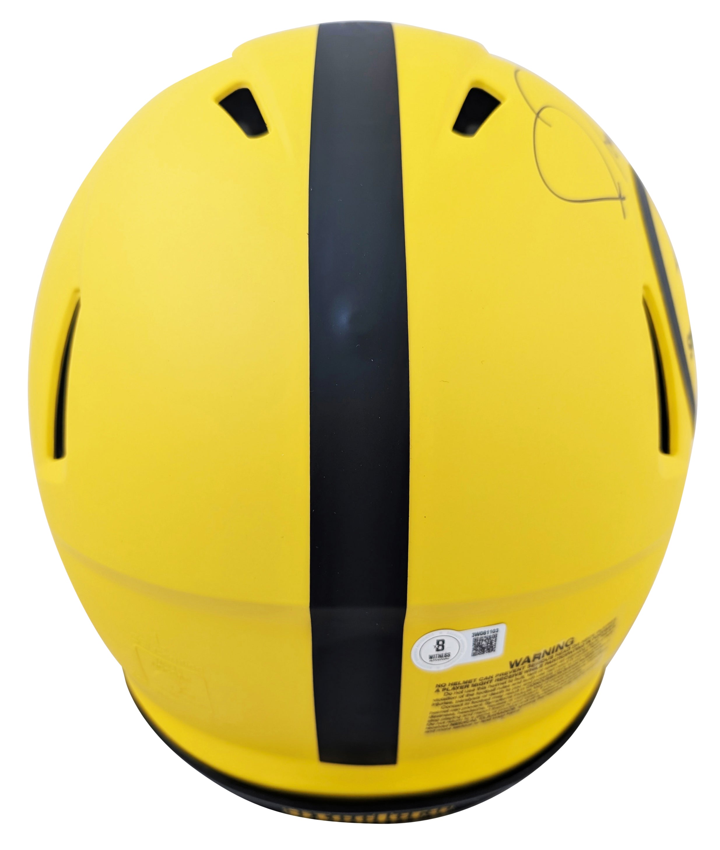 Steelers Jerome Bettis "HOF 15" Signed Rave F/S Speed Proline Helmet W/ Case BAS