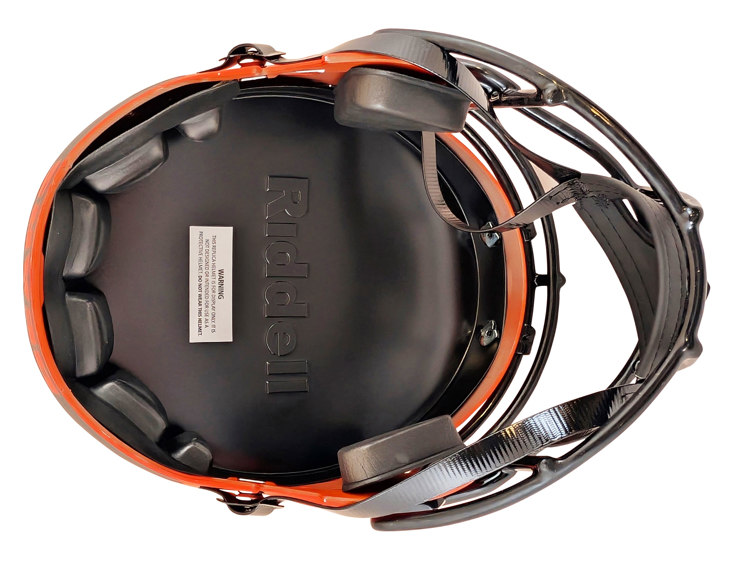 Bears Luther Burden III Signed Rave Full Size Speed Rep Helmet W/ Case BAS Wit